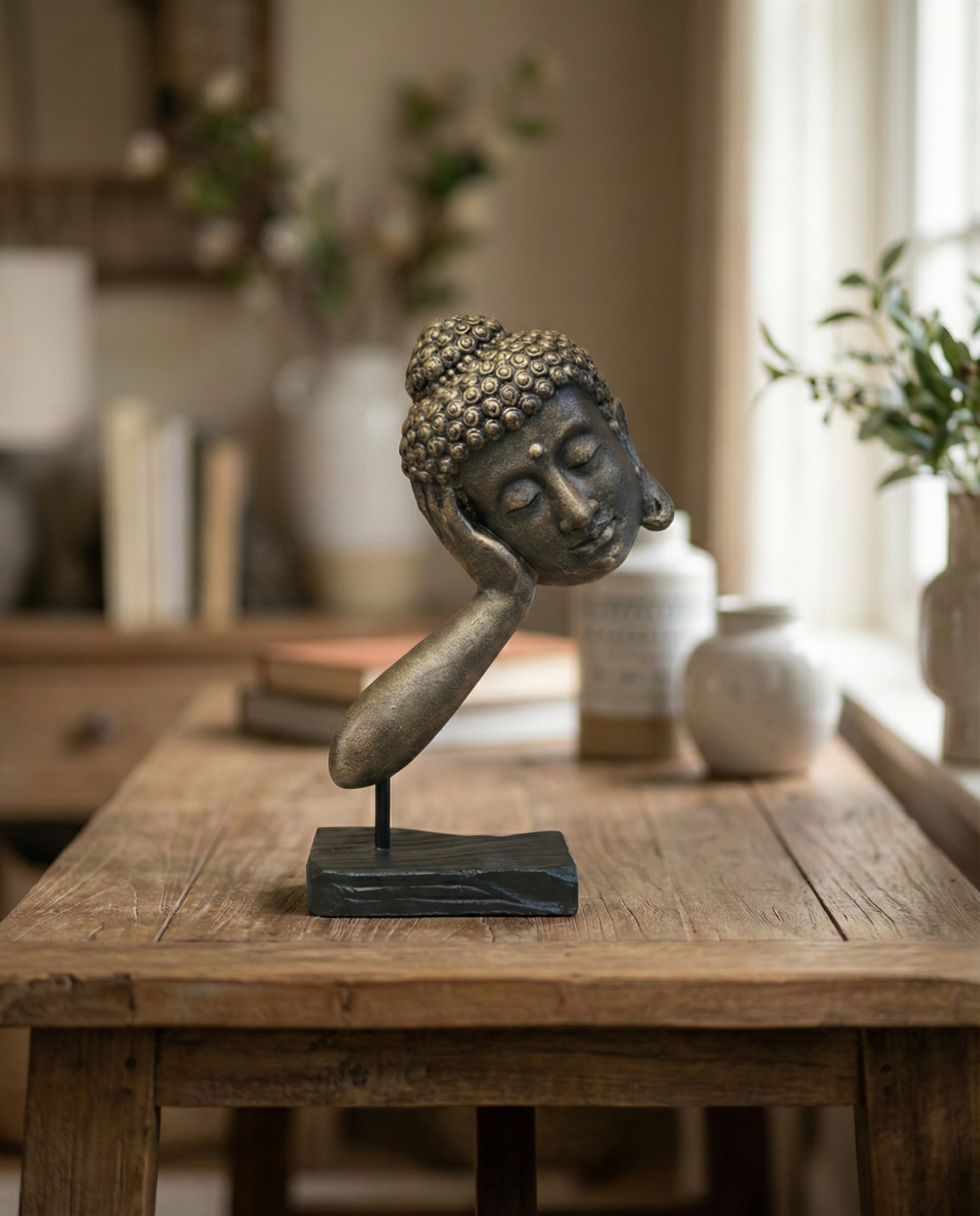 Stand Buddha Hand On Face With Base Small BD111.S - Image 5
