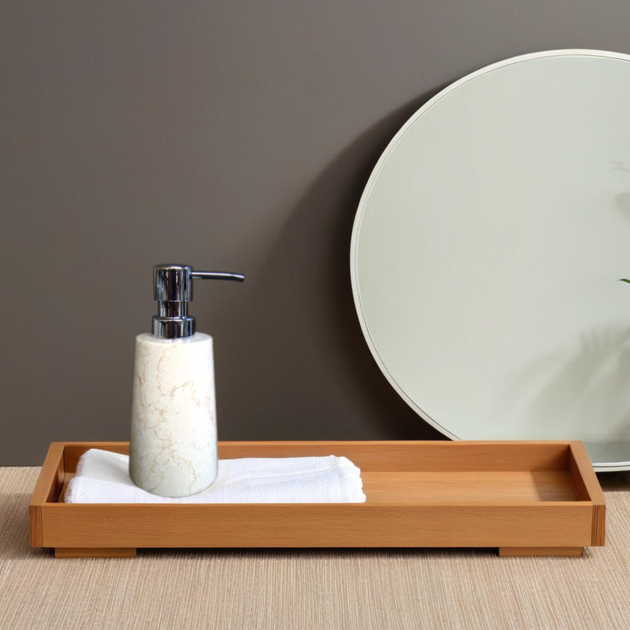 Soap Dispenser Marble Silinder - Image 2
