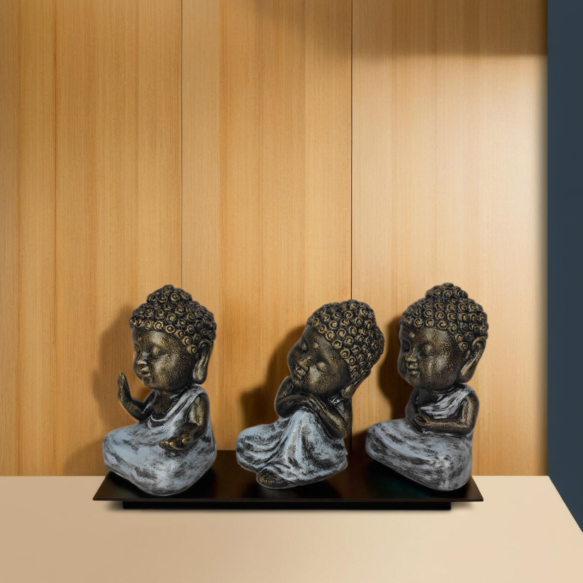 Baby Buddha Set of Three glossy - Image 2
