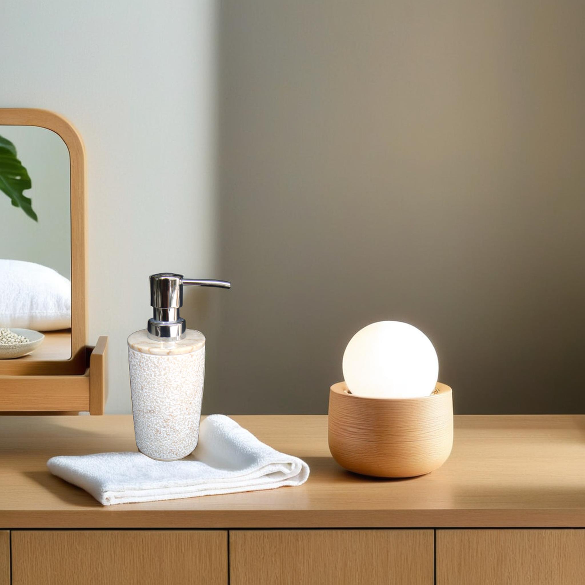 Soap Dispenser Marble Silinder - Image 3