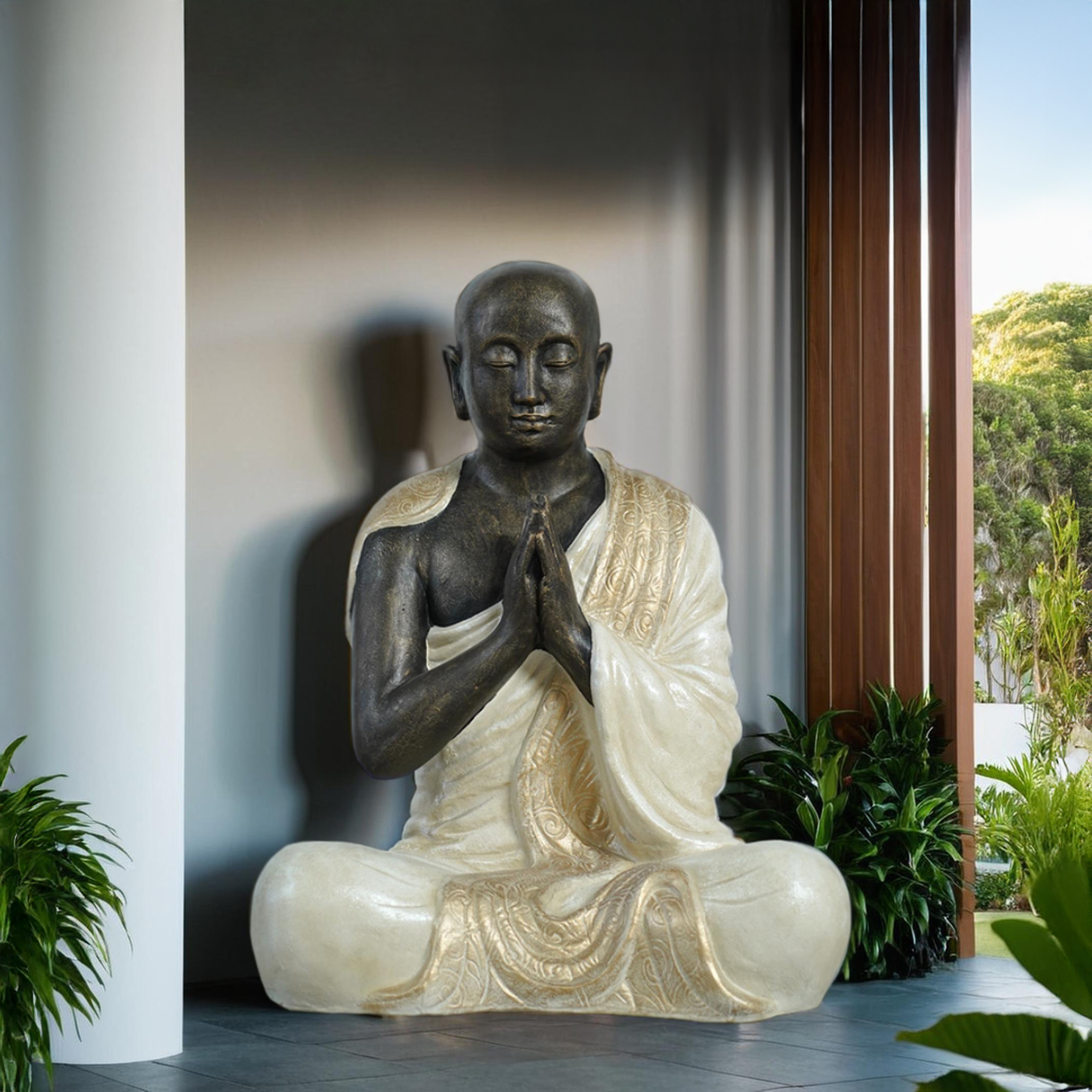 Shaolin Meditation With Scarf H100