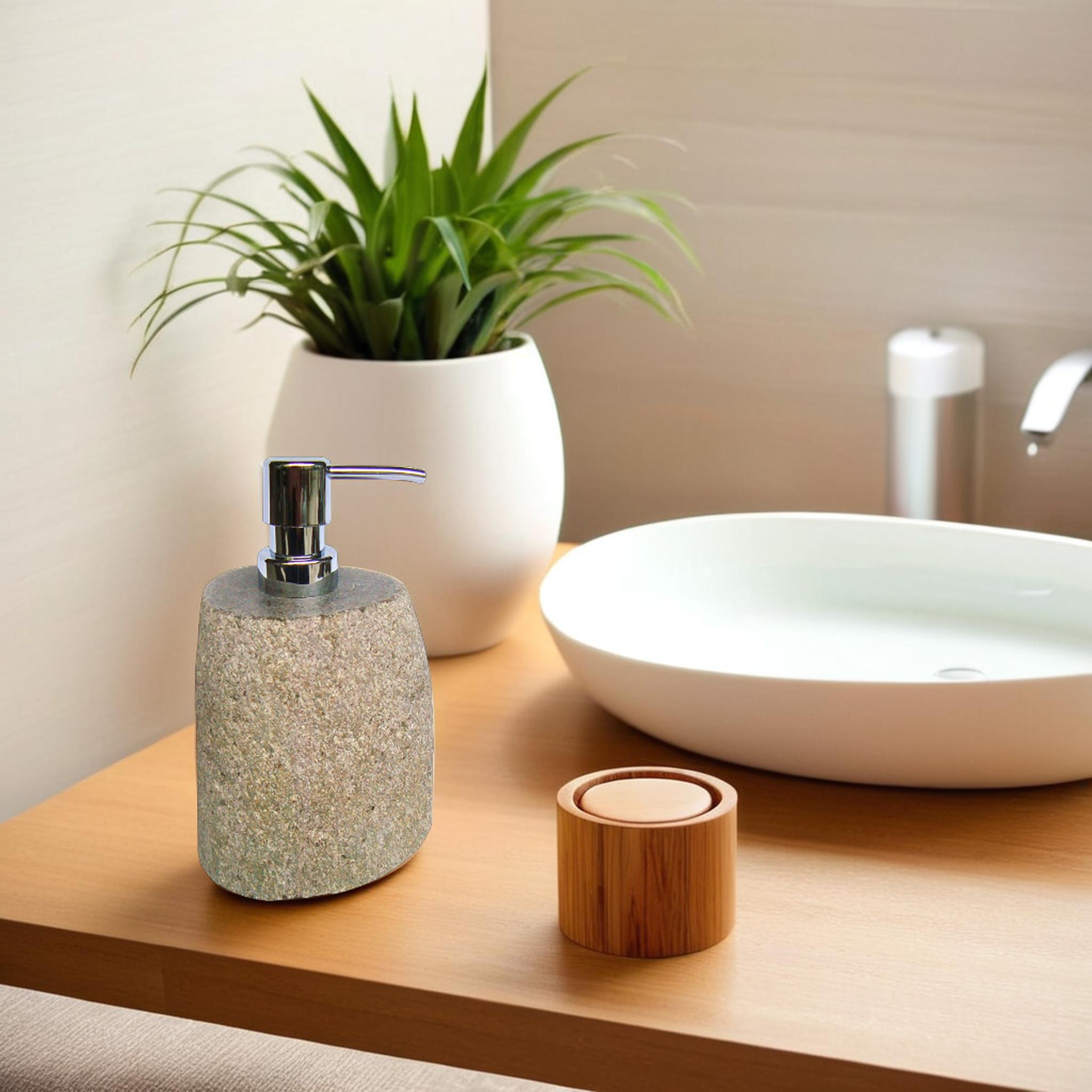 River Stone Soap Dispenser Medium - Image 3