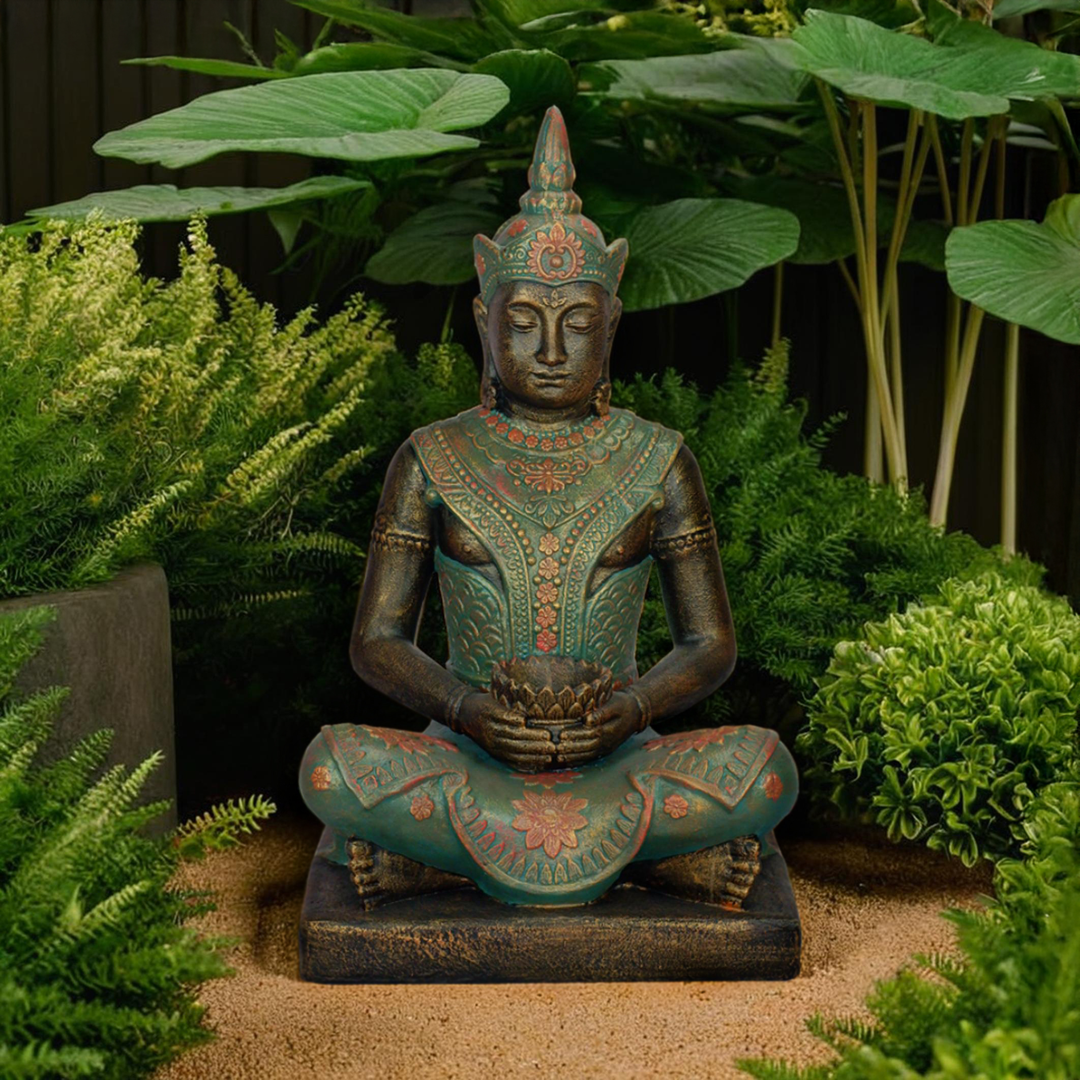 Meditating Buddha H100 - Image 3