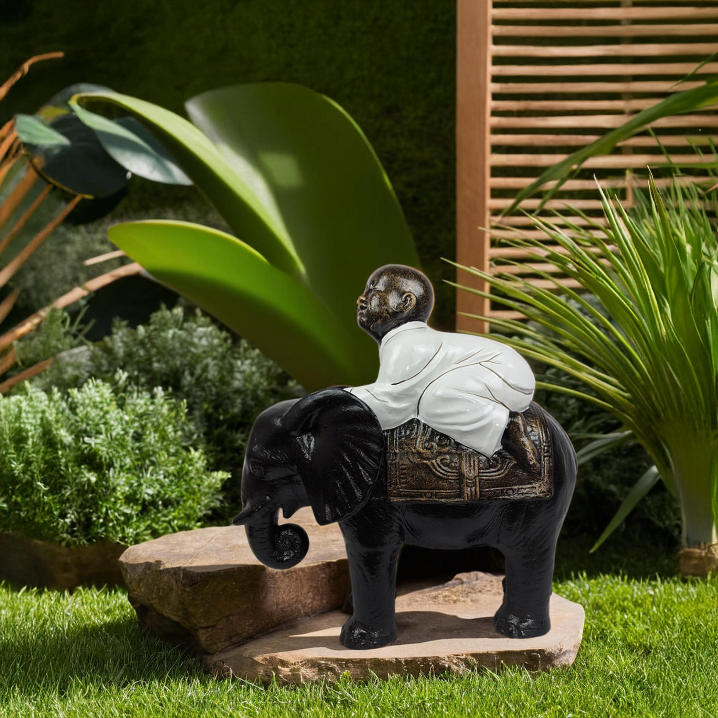 Shaolin Riding An Elephant H68