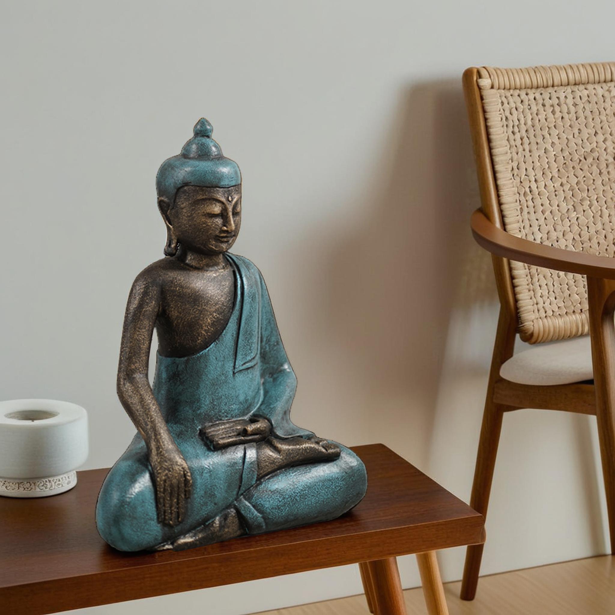 Sitting Buddha H46cm - Image 3
