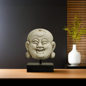 Head Buddha Small With Base