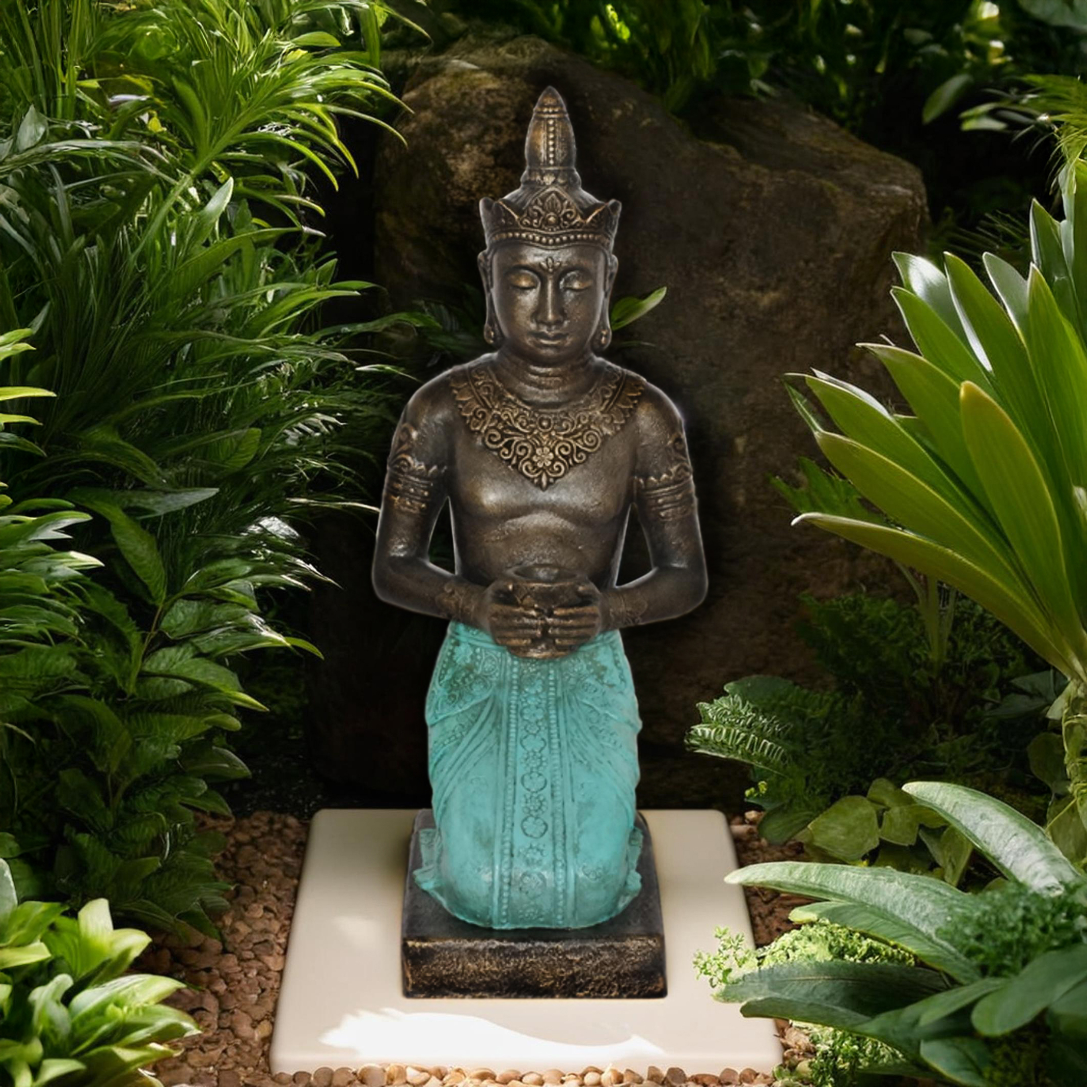 Buddha Thailand Timpoeh With Bowl - Image 2