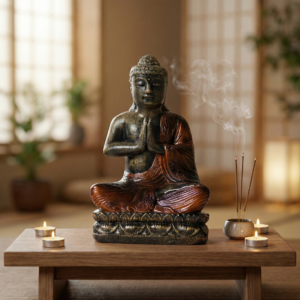 Sitting Buddha With Hands In Prayer BD70