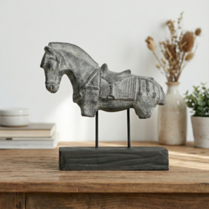 Horse With Stand