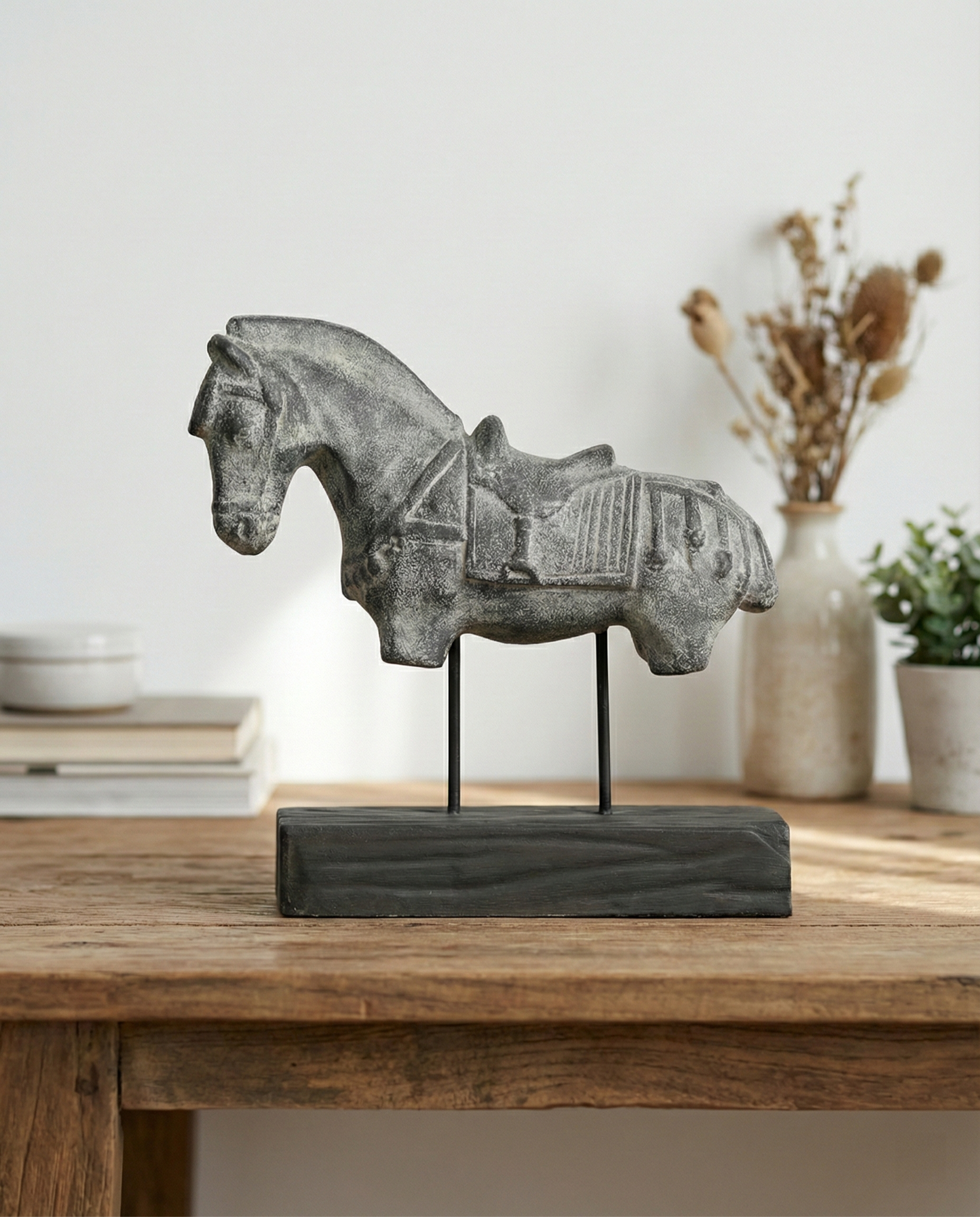 Horse With Stand
