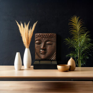 Buddha Face Table A11
