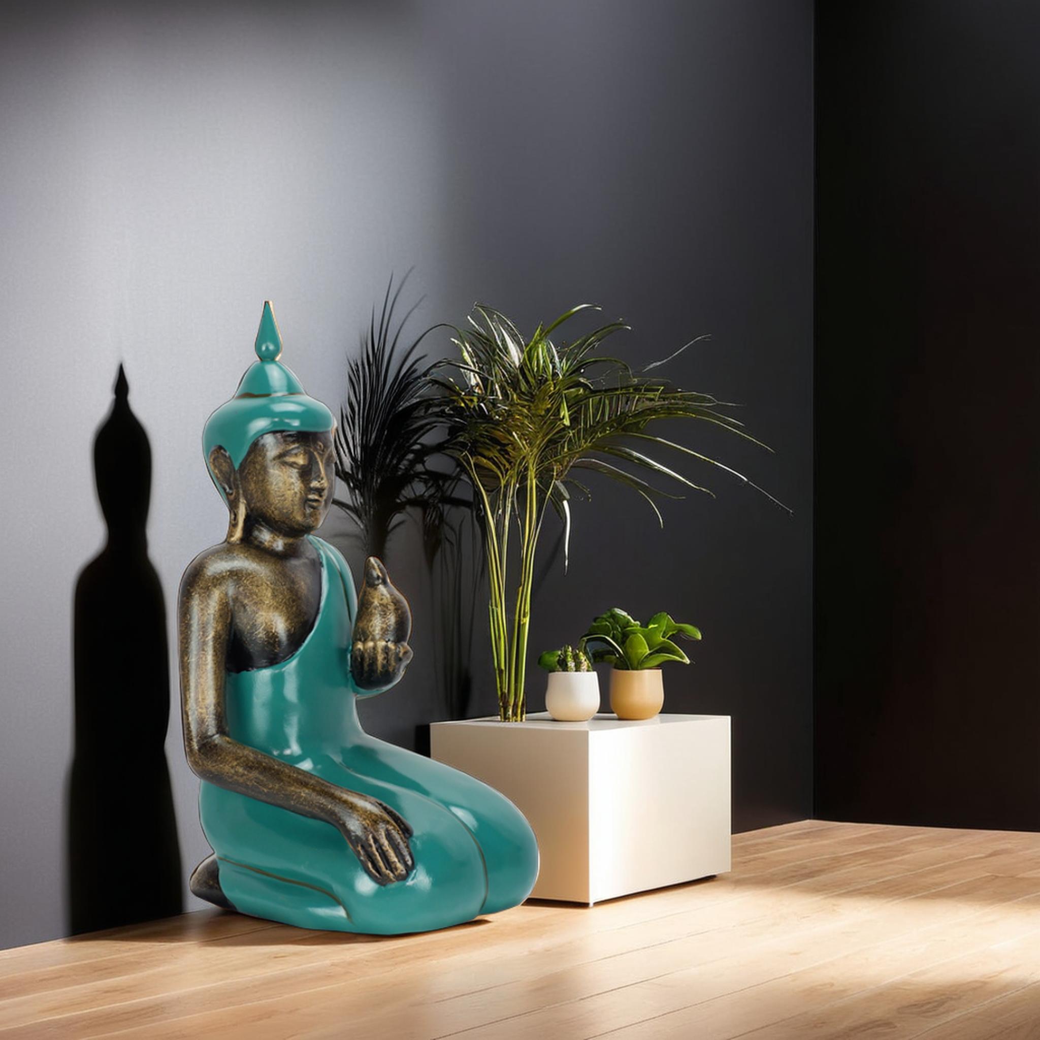 New Sitting Buddha With Tapper BD180 - Image 3