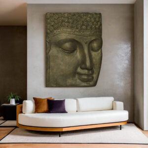 Relief Face Buddha C101
