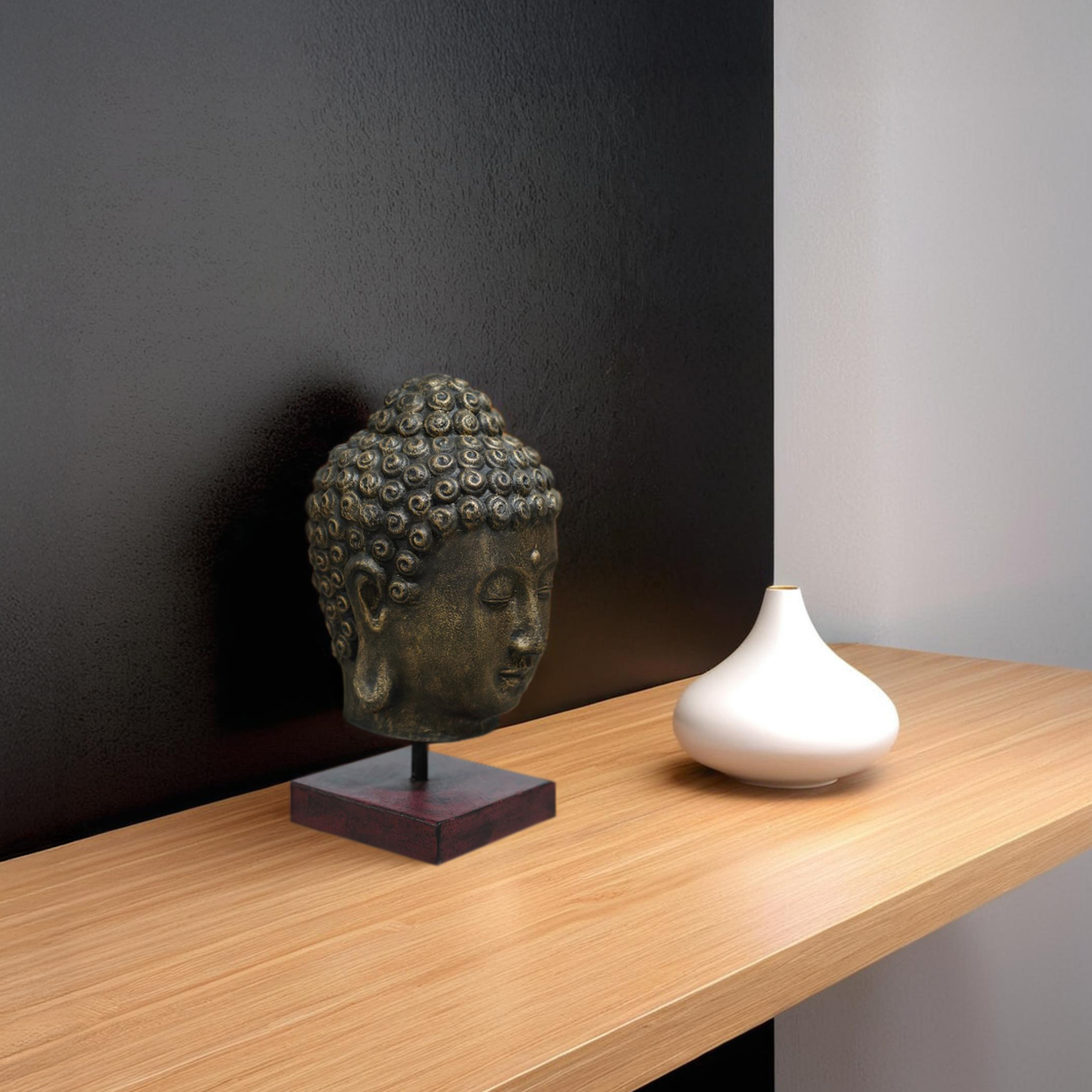 Head Buddha Stand BD145 - Image 3