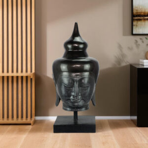 Buddha Head On  Stand - Extra Large
