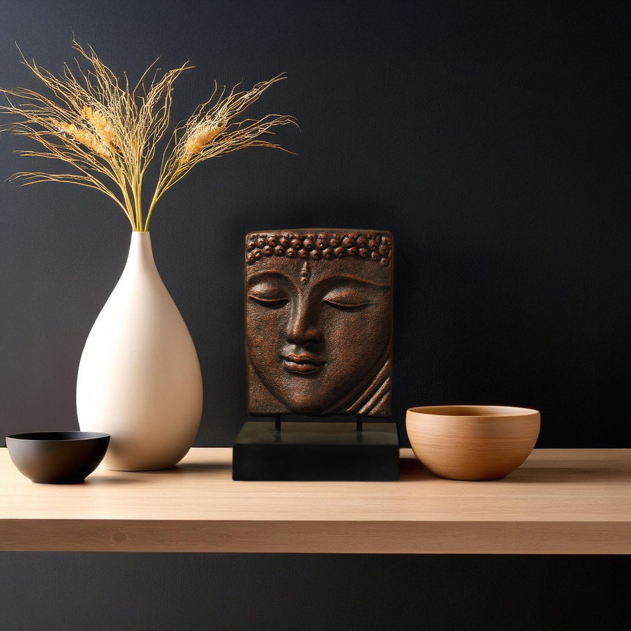 Buddha Face Table A11 - Image 2