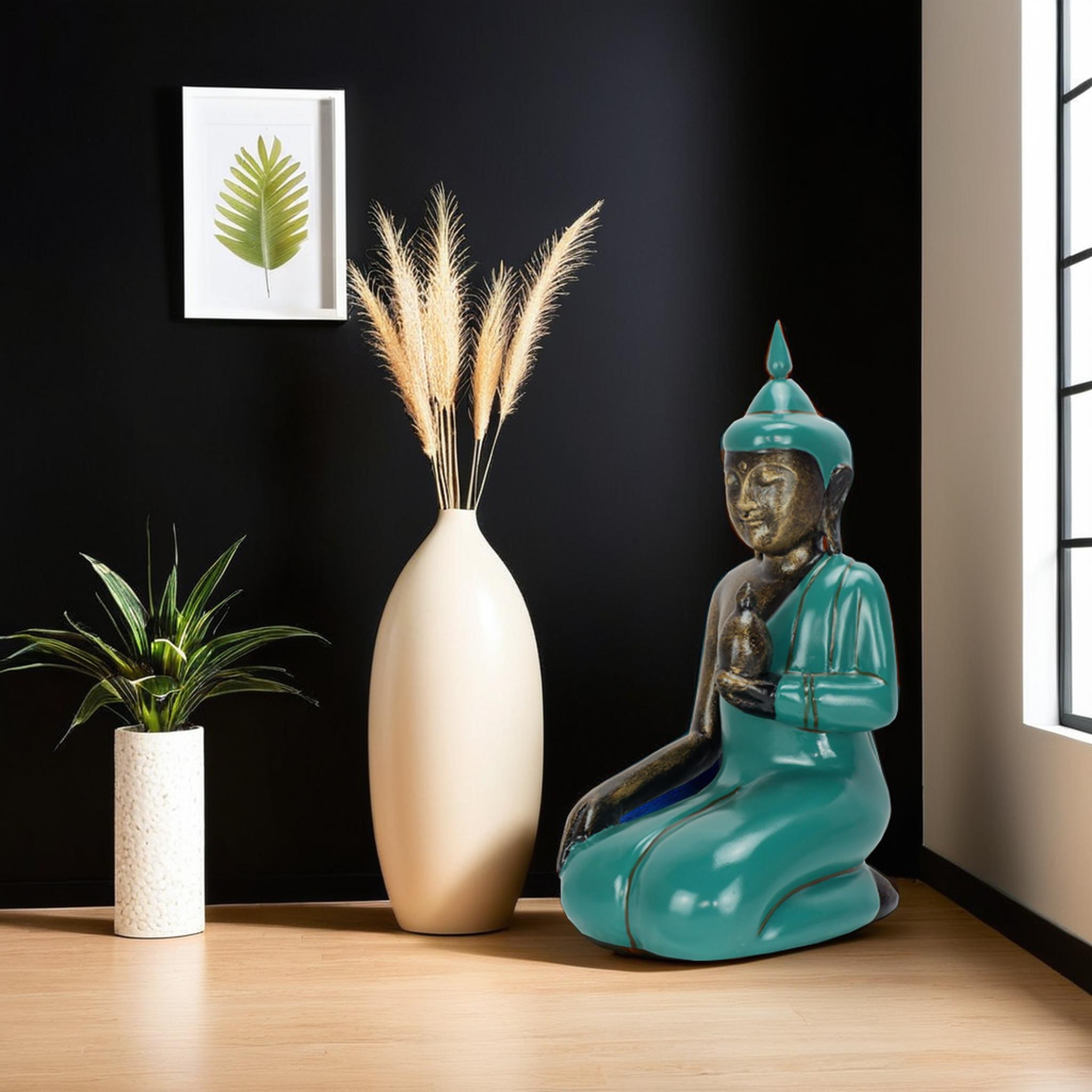 New Sitting Buddha With Tapper BD180 - Image 4