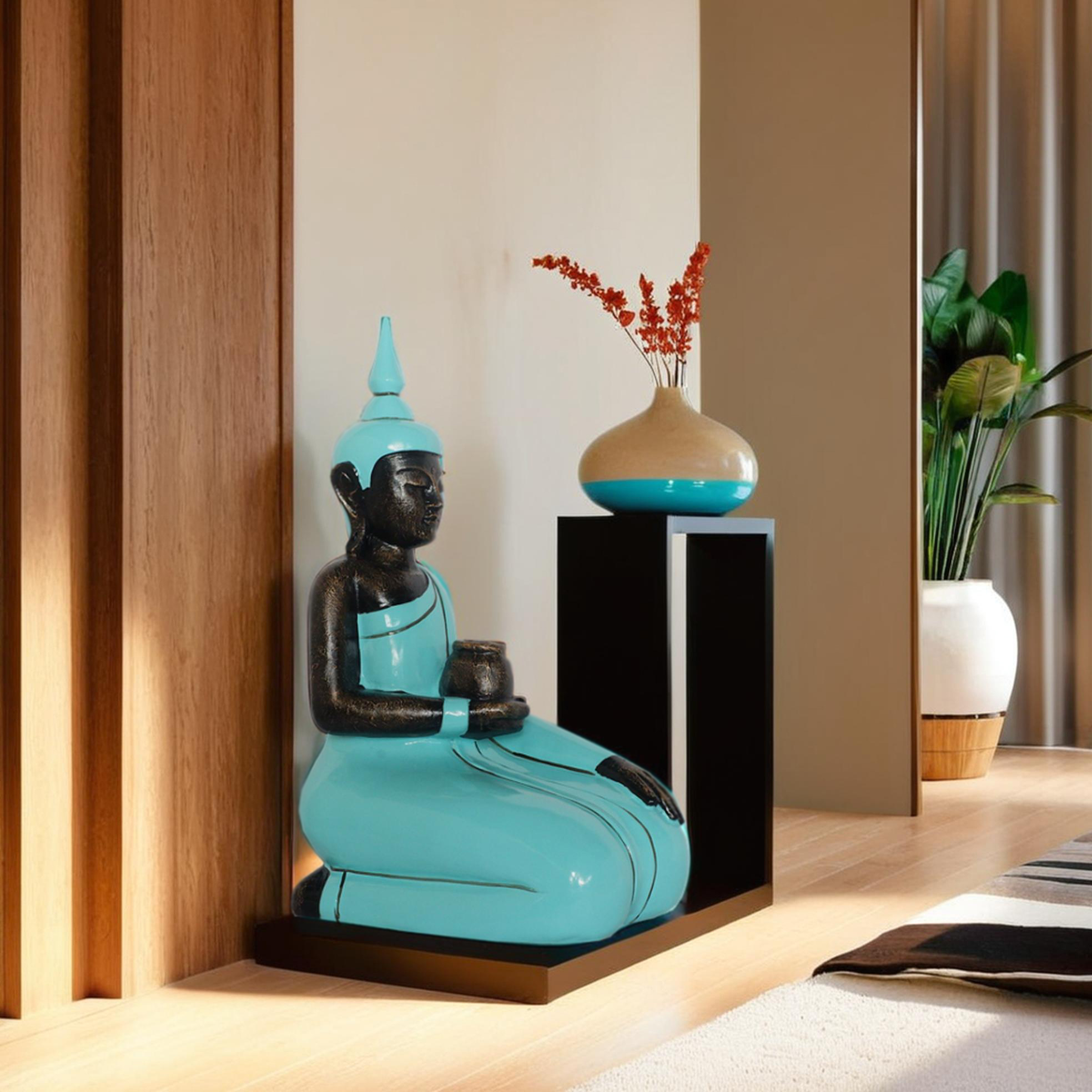 New Sitting Buddha With Gucci 37X24 H.62 - Image 2