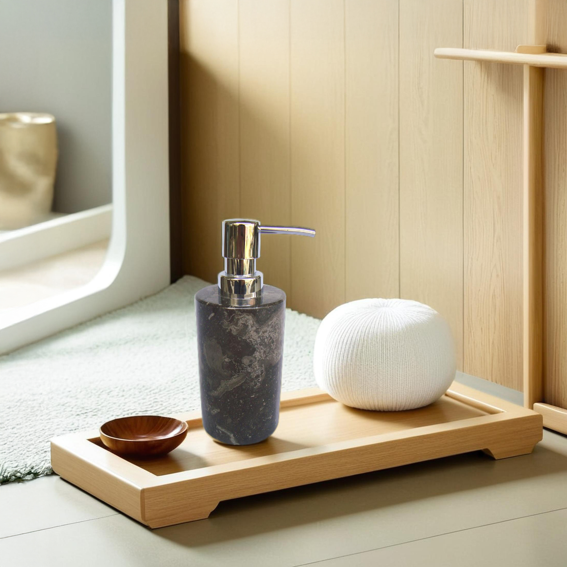 Soap Dispenser Marble Silinder SD05
