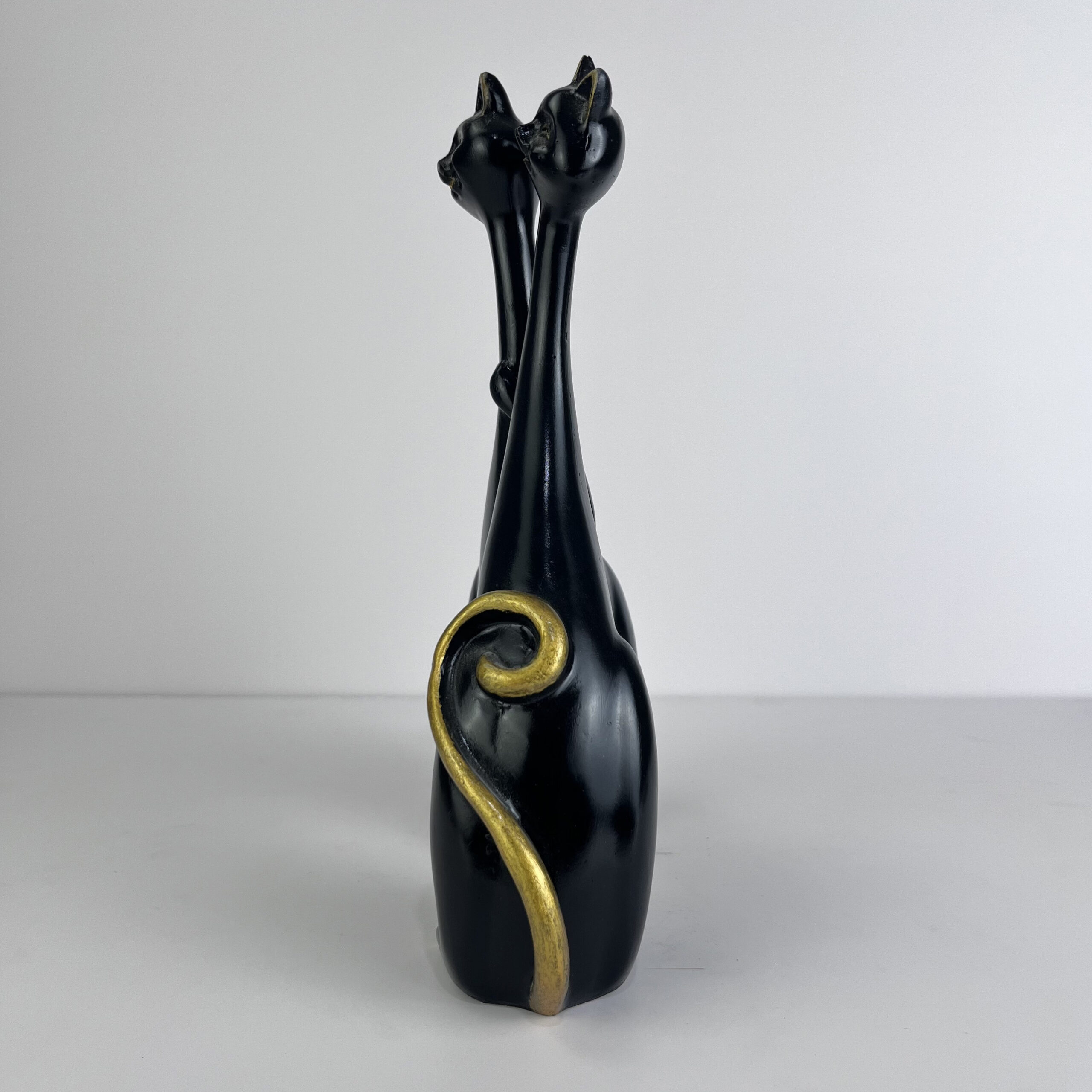 Long Neck Cat Statue H.24 cm FIG12 - Image 30