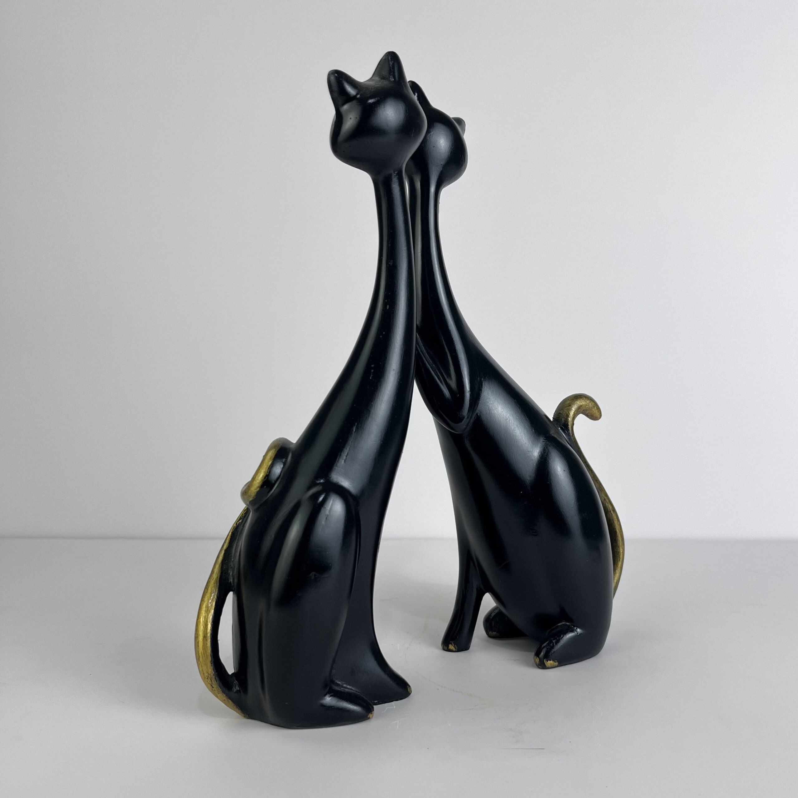 Long Neck Cat Statue H.24 cm FIG12 - Image 29