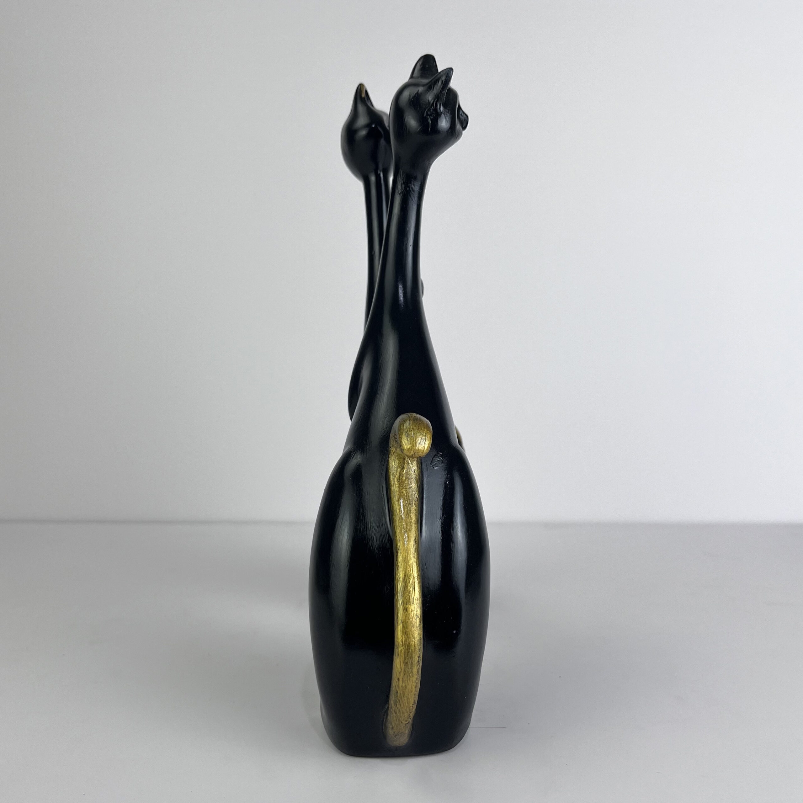 Long Neck Cat Statue H.24 cm FIG12 - Image 26