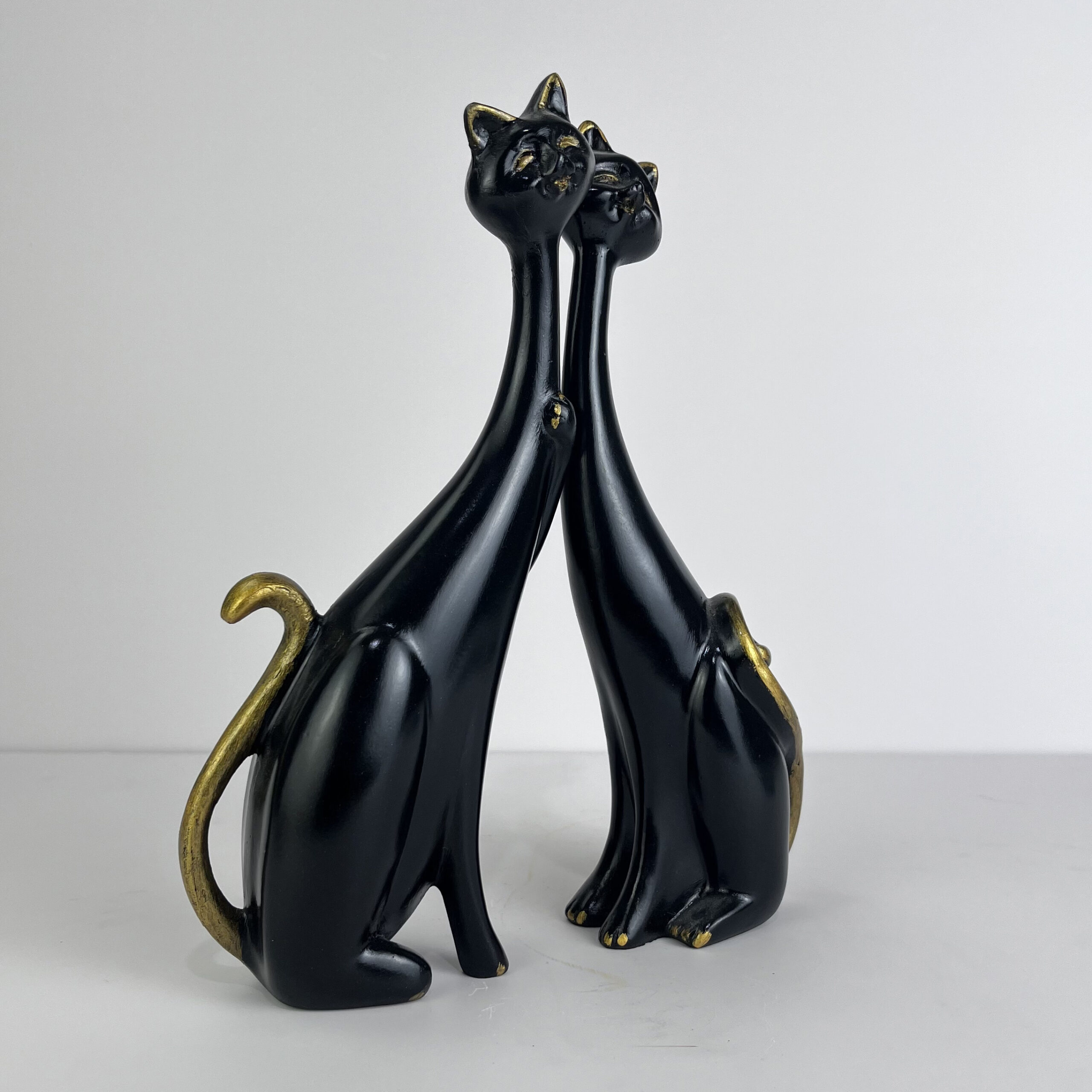 Long Neck Cat Statue H.24 cm FIG12 - Image 25