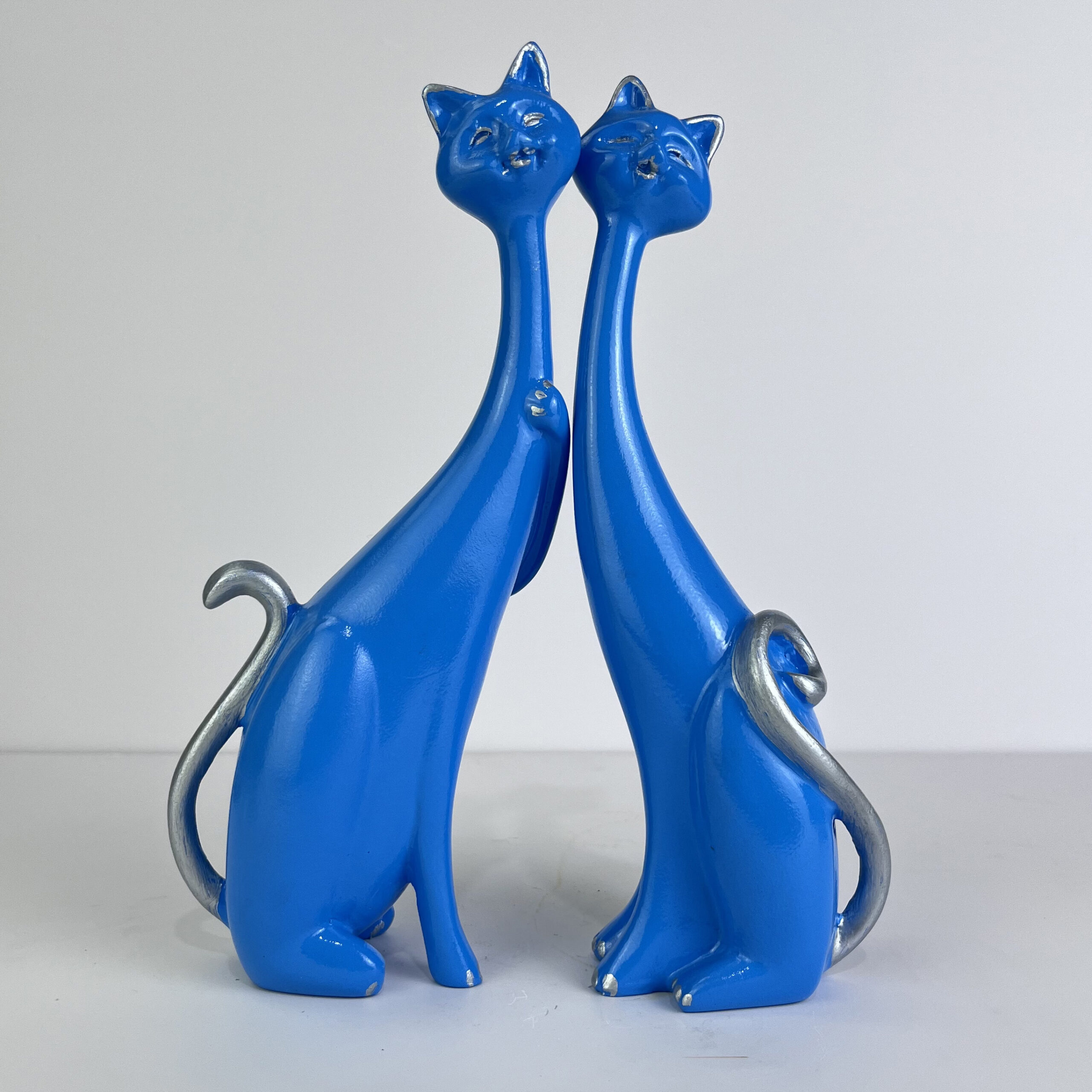 Long Neck Cat Statue H.24 cm FIG12 - Image 24