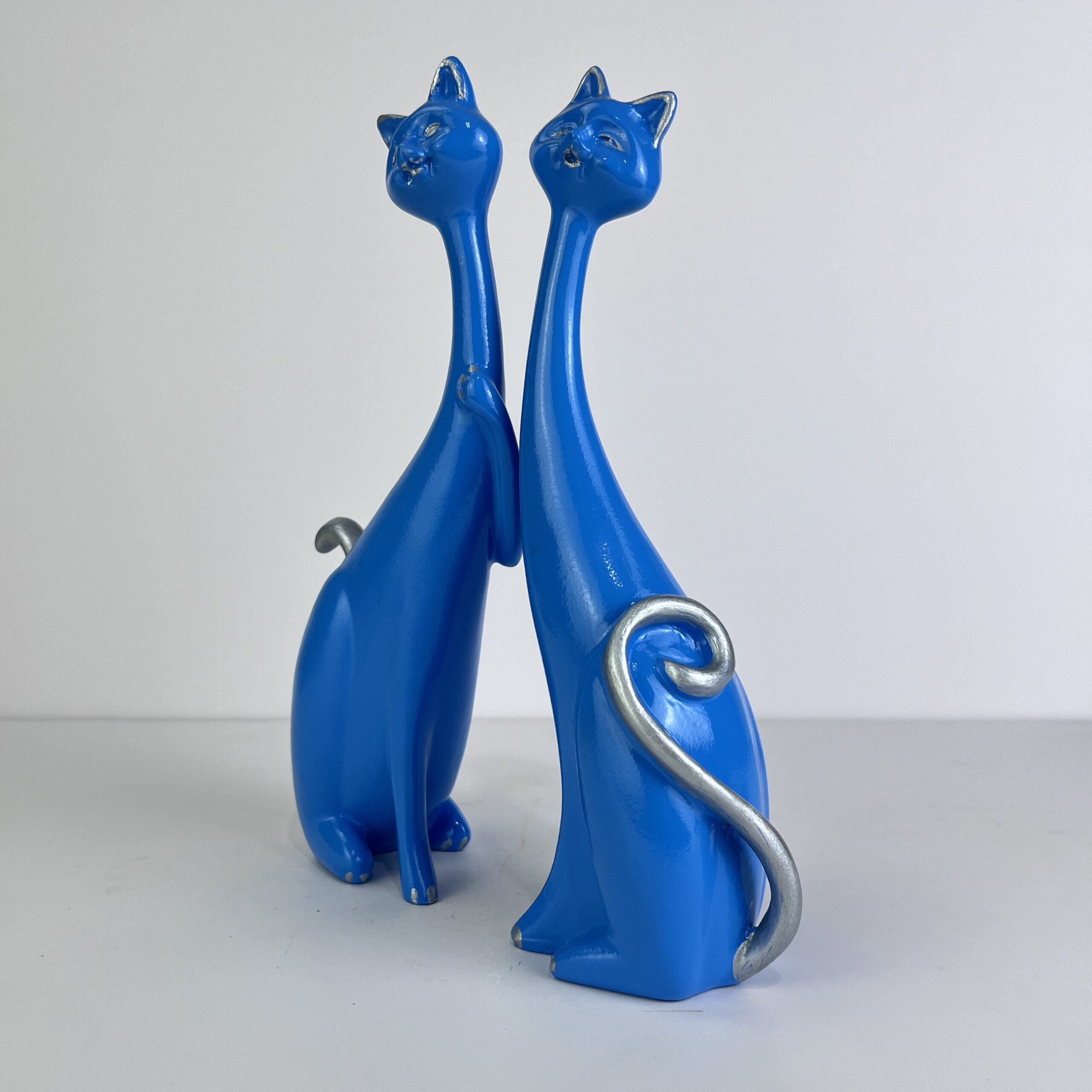 Long Neck Cat Statue H.24 cm FIG12 - Image 23