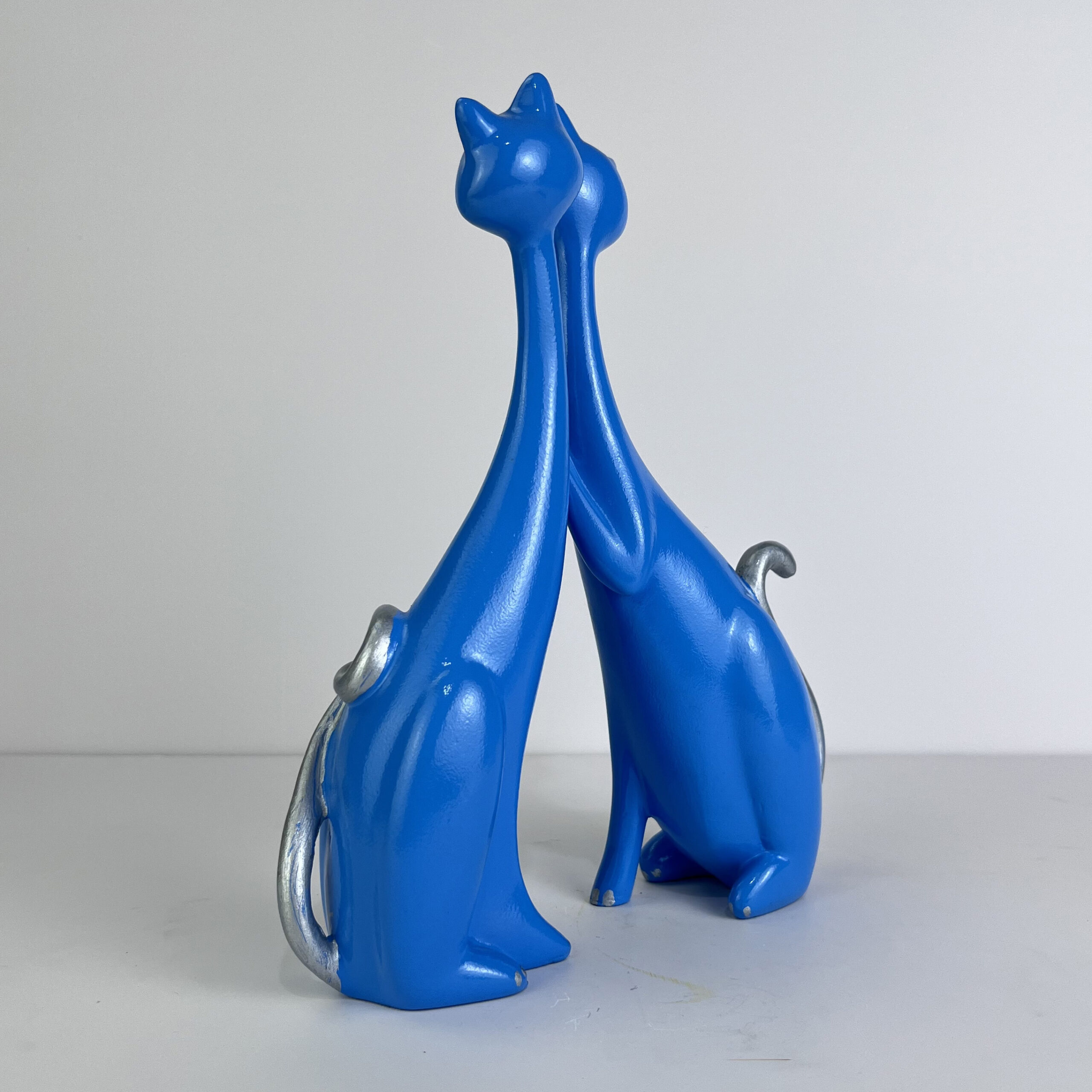Long Neck Cat Statue H.24 cm FIG12 - Image 21