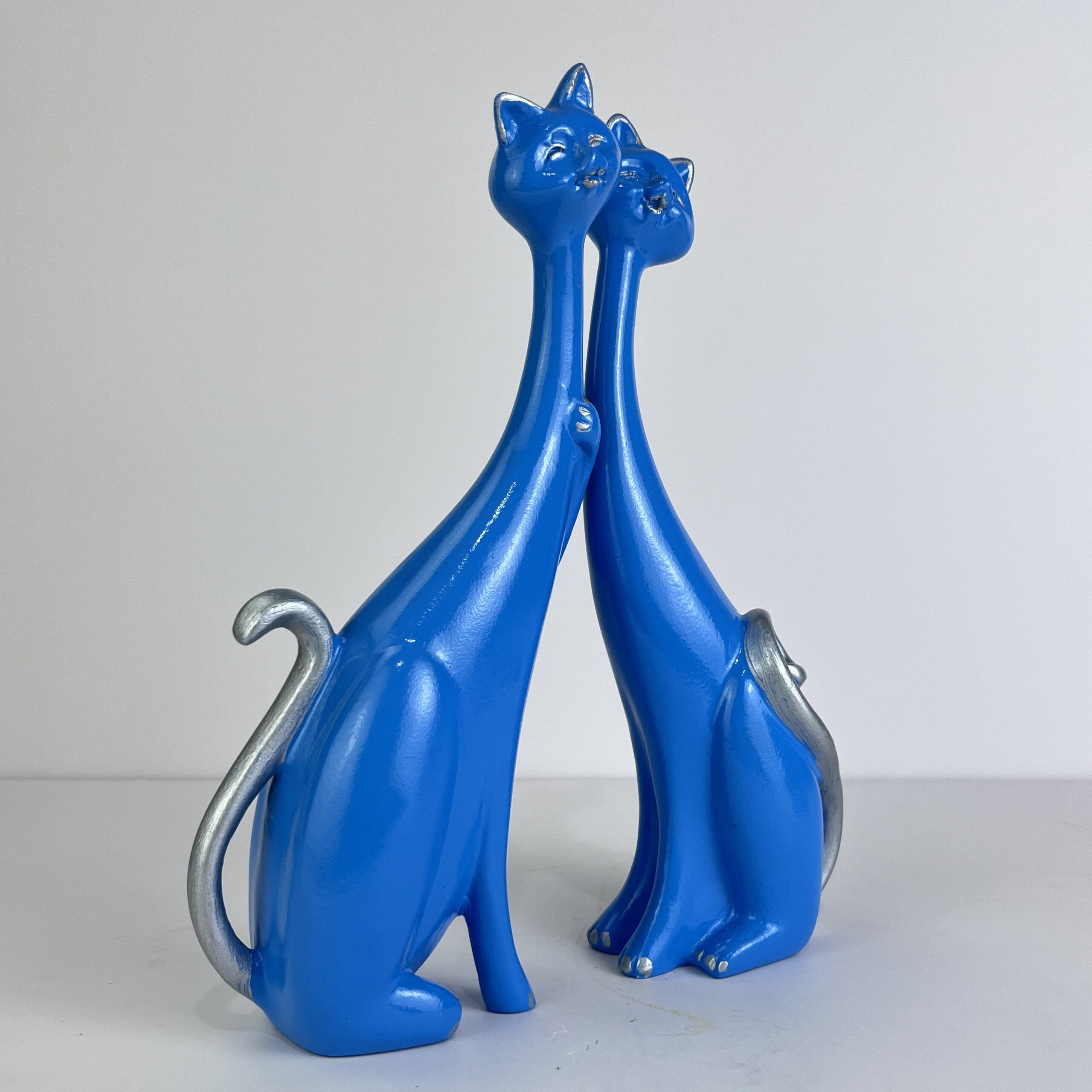 Long Neck Cat Statue H.24 cm FIG12 - Image 17