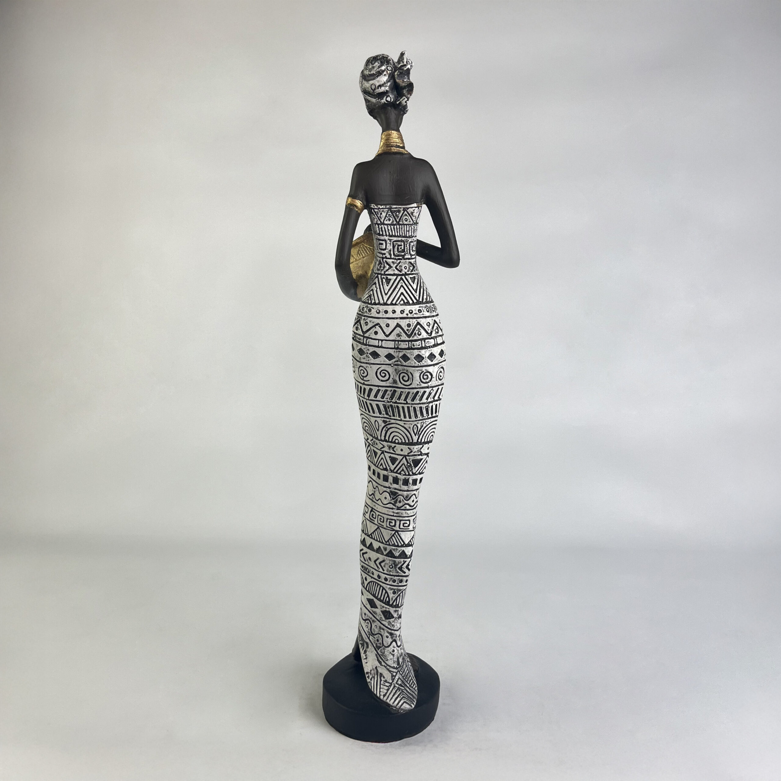 African Woman with Jar A H.42 cm - Image 2
