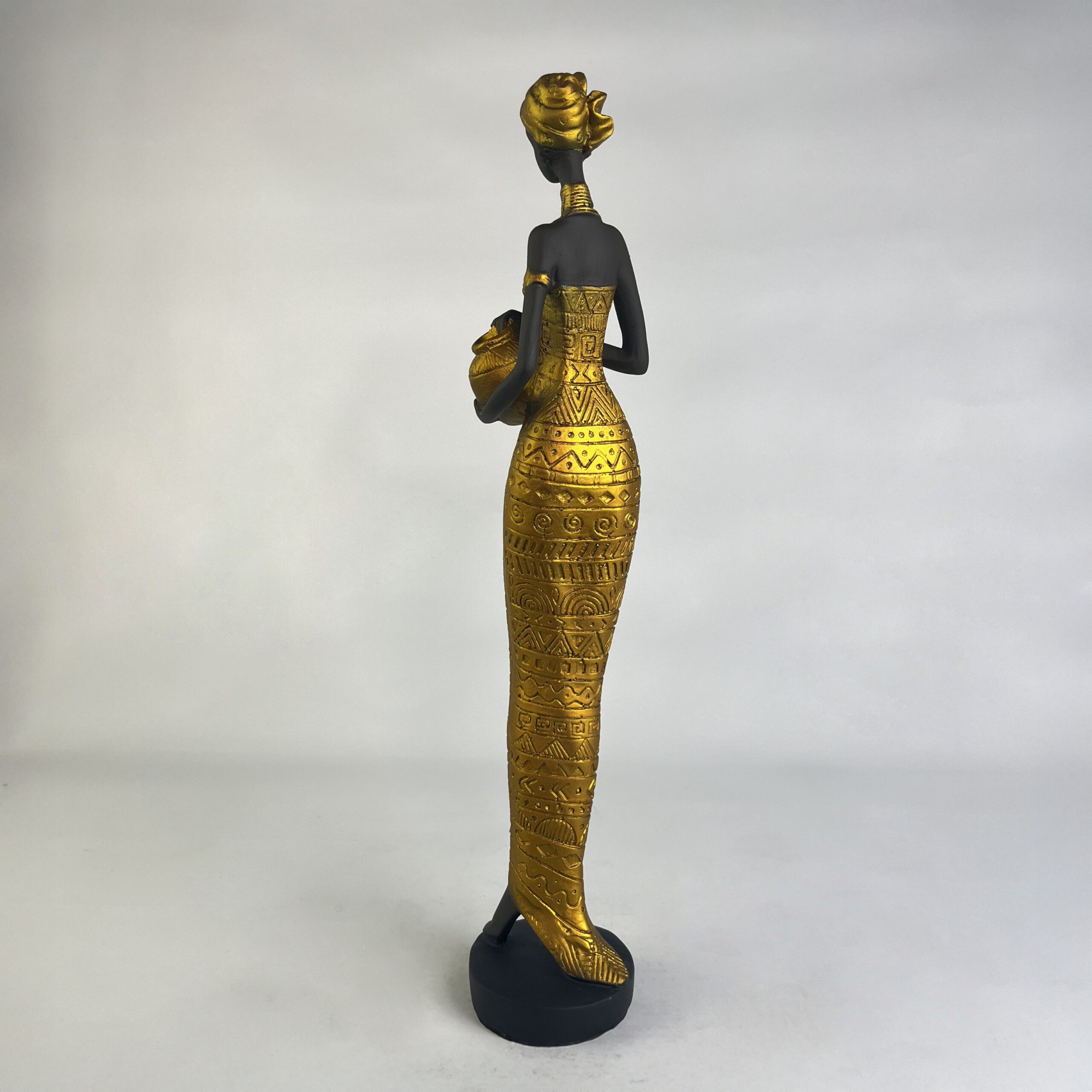 African Woman with Jar A H.42 cm - Image 9