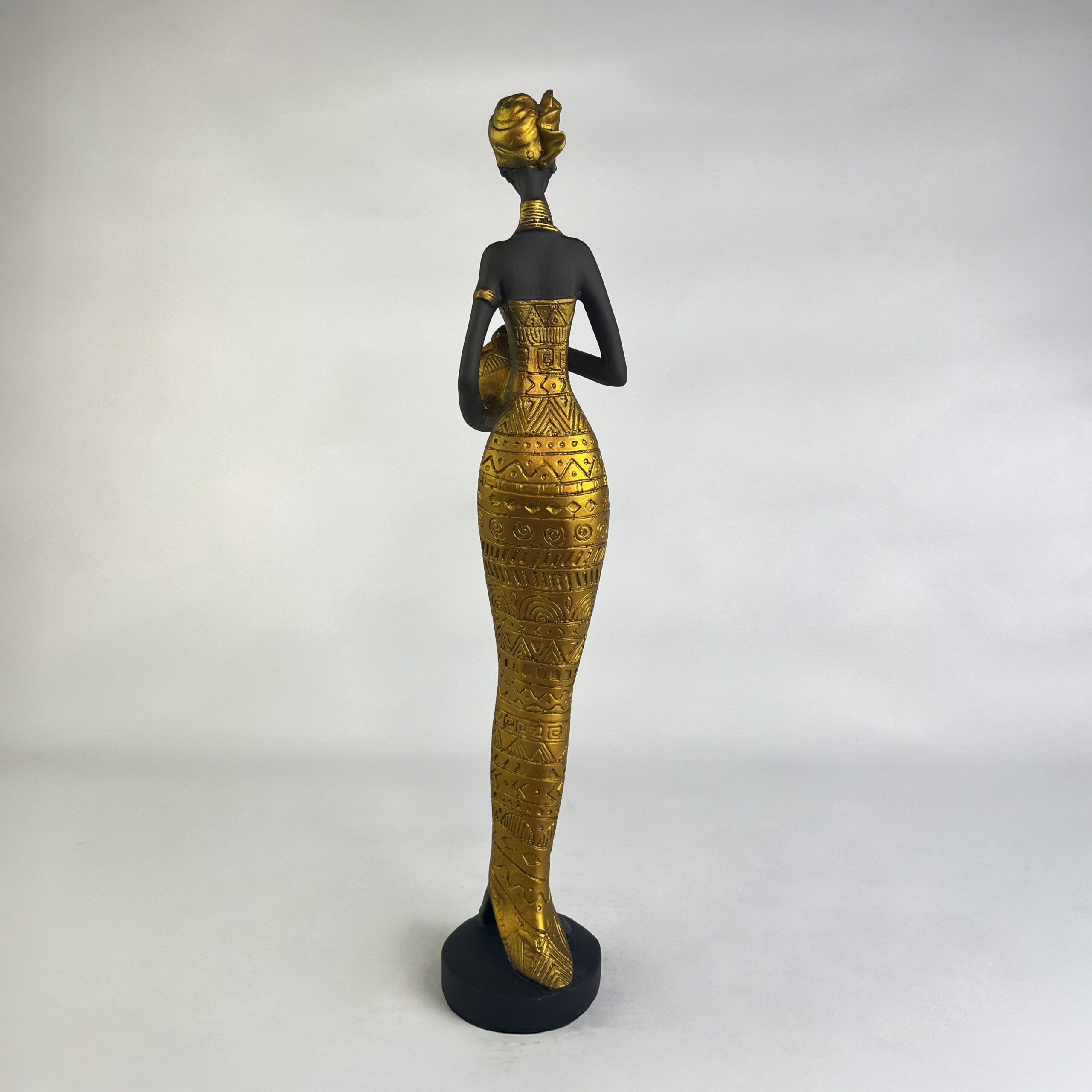 African Woman with Jar A H.42 cm - Image 10