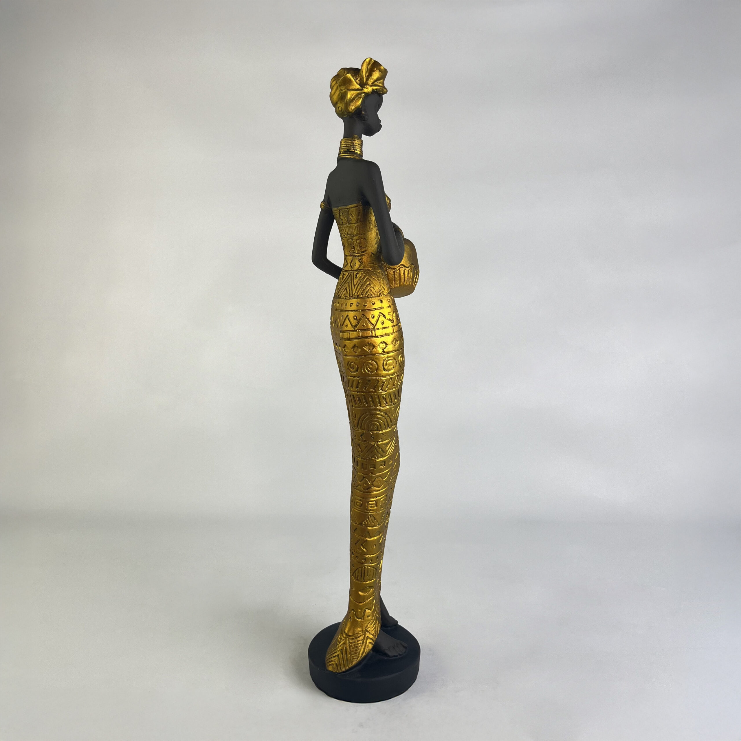 African Woman with Jar A H.42 cm - Image 11