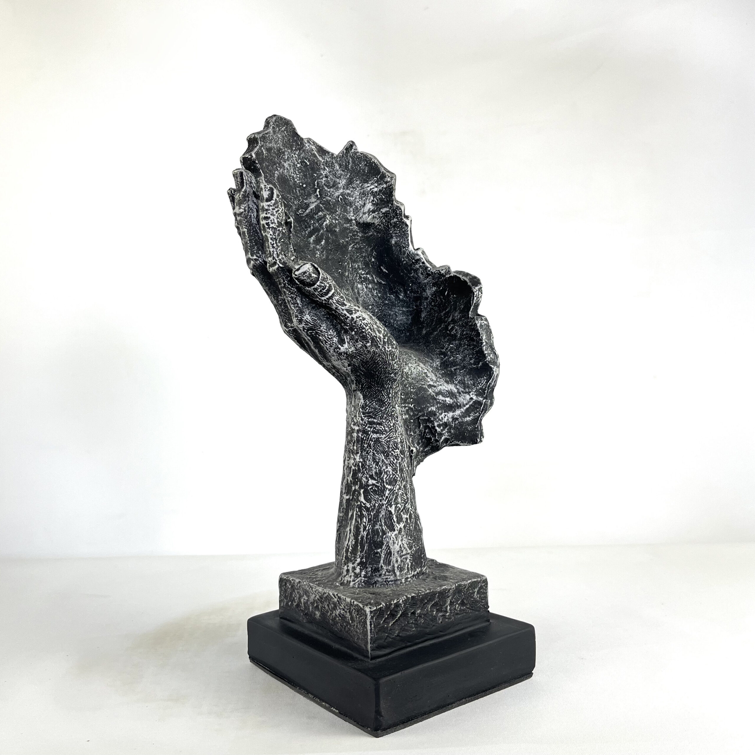 Abstract relief of a man's face H.34 cm Model B - Image 11
