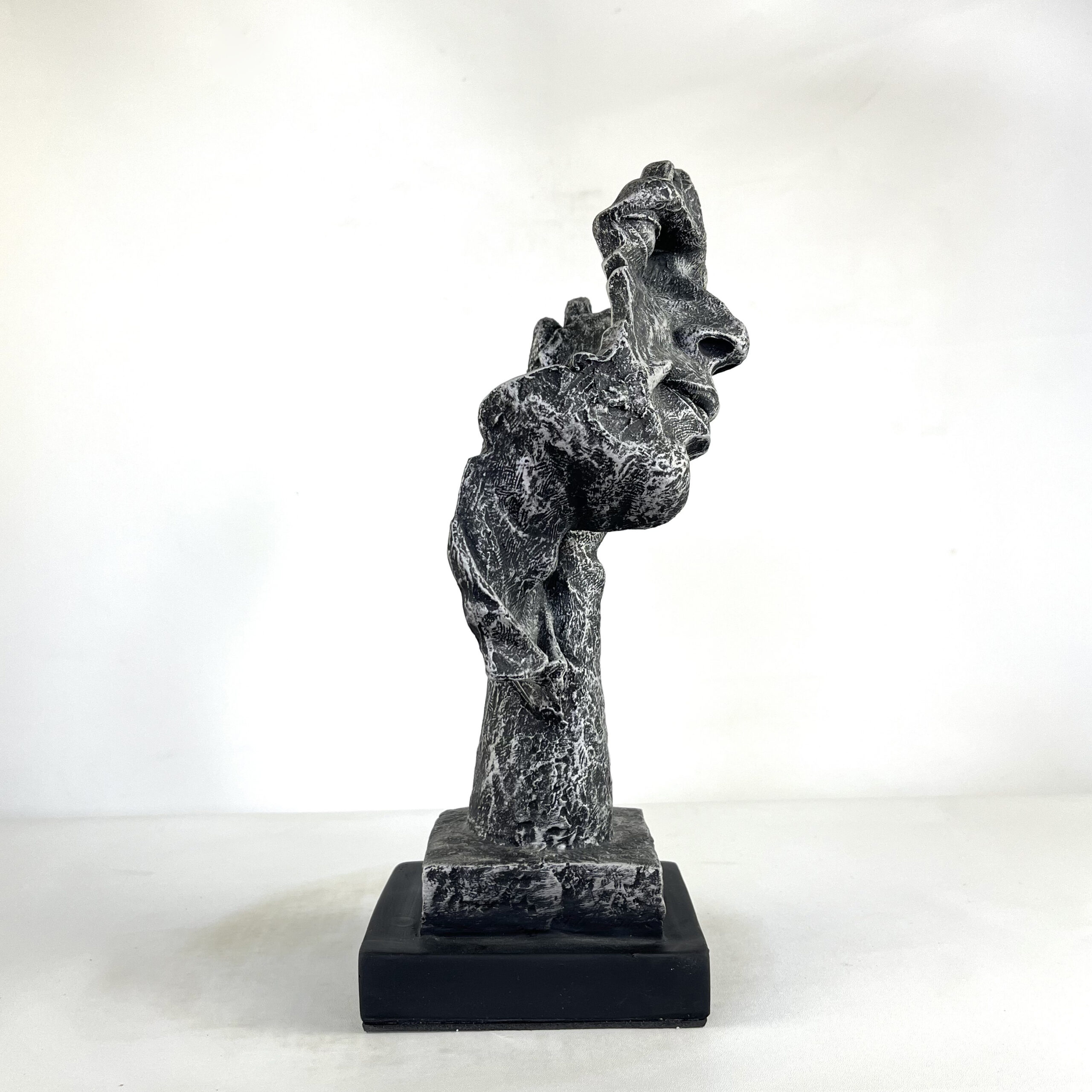 Abstract relief of a man's face H.34 cm Model B - Image 14