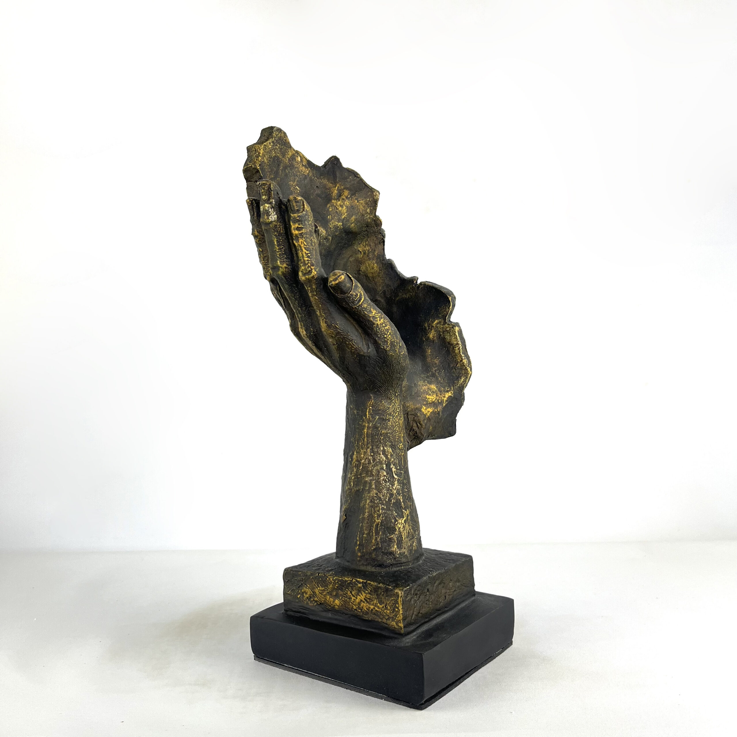 Abstract relief of a man's face H.34 cm Model B - Image 3