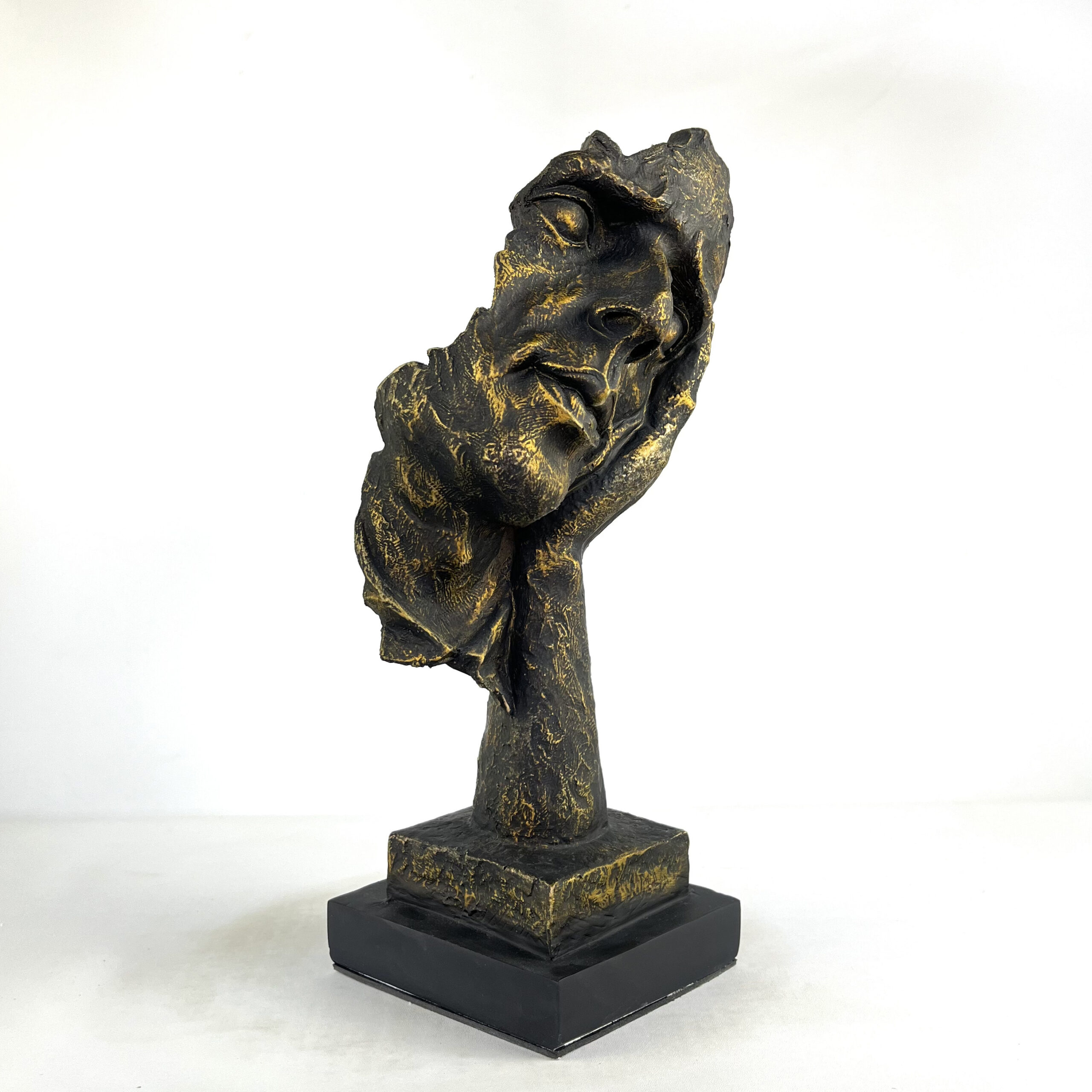 Abstract relief of a man's face H.34 cm Model B - Image 7