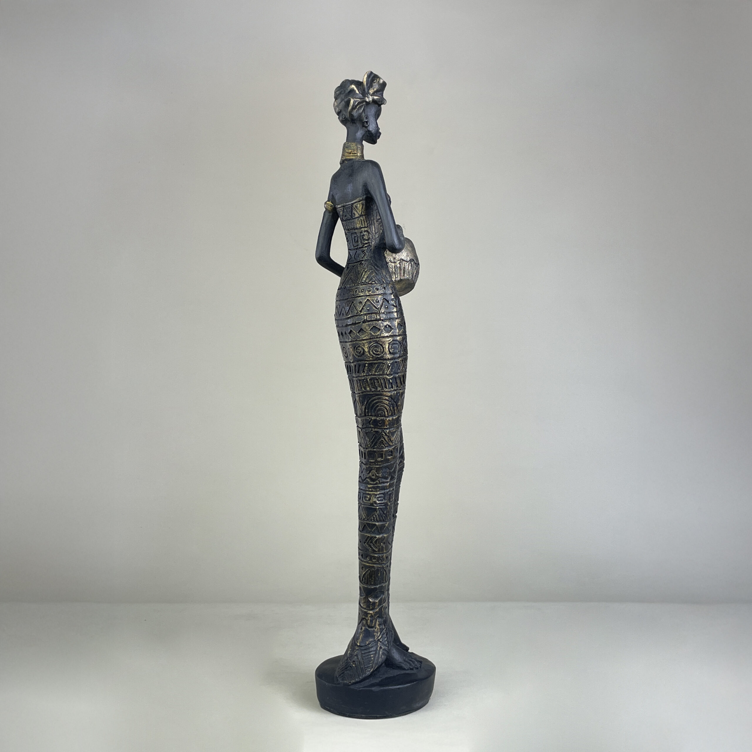 African Woman with Jar A H.42 cm - Image 17