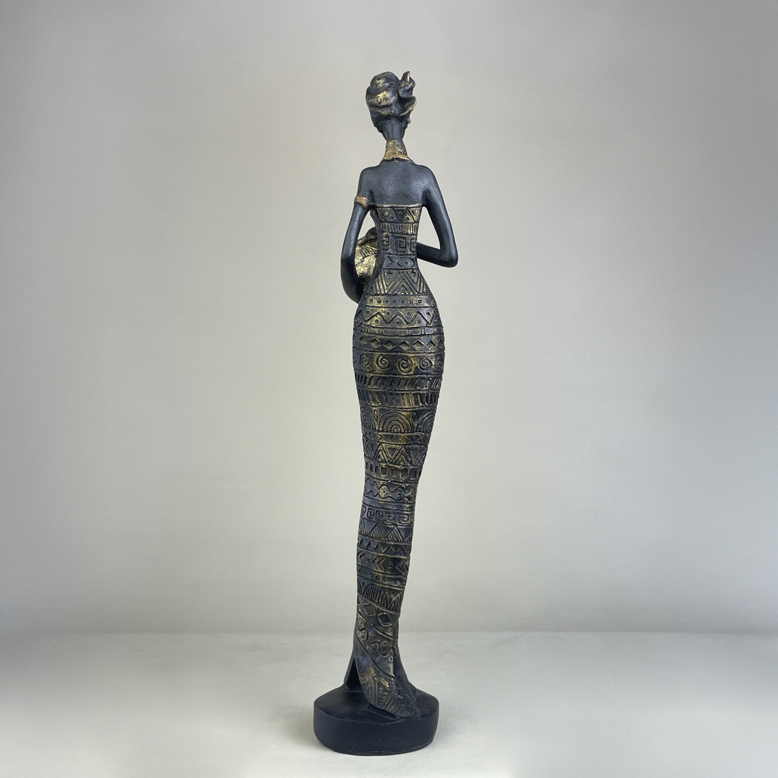African Woman with Jar A H.42 cm - Image 18