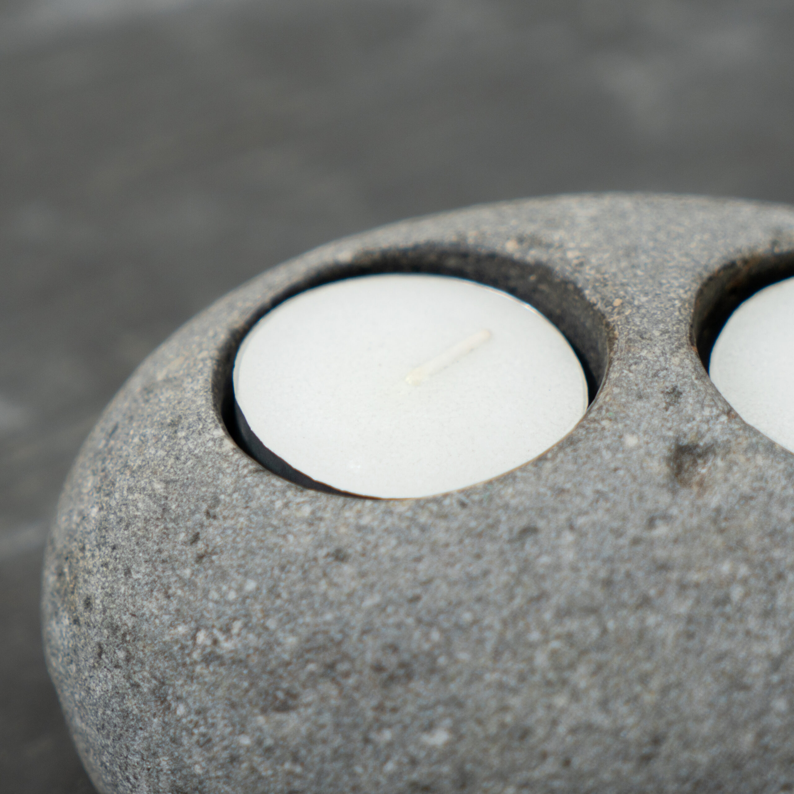 Candle Holder River Stone CH05 - Image 4