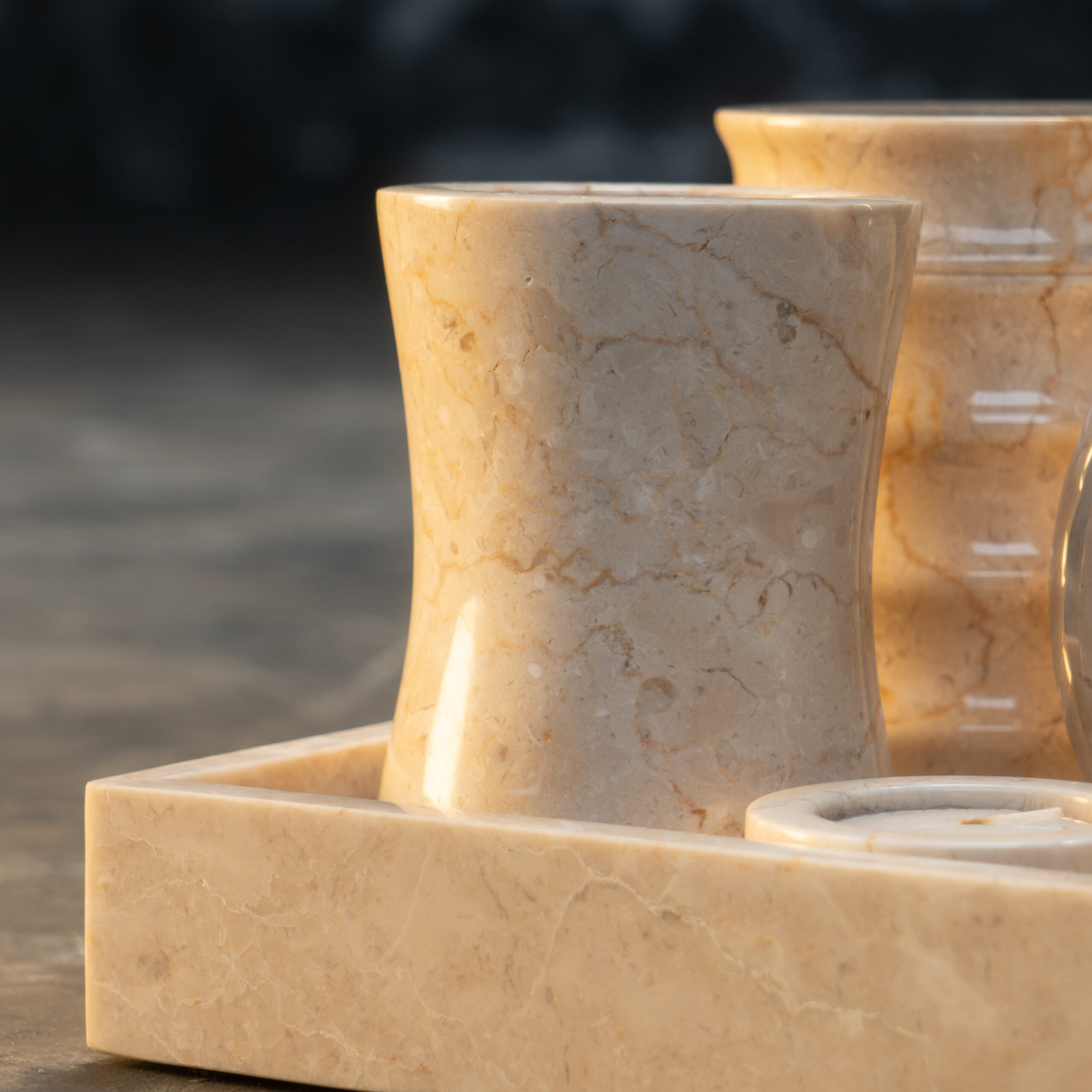 Bathroom Accessories Marble set BA-01 - Image 2