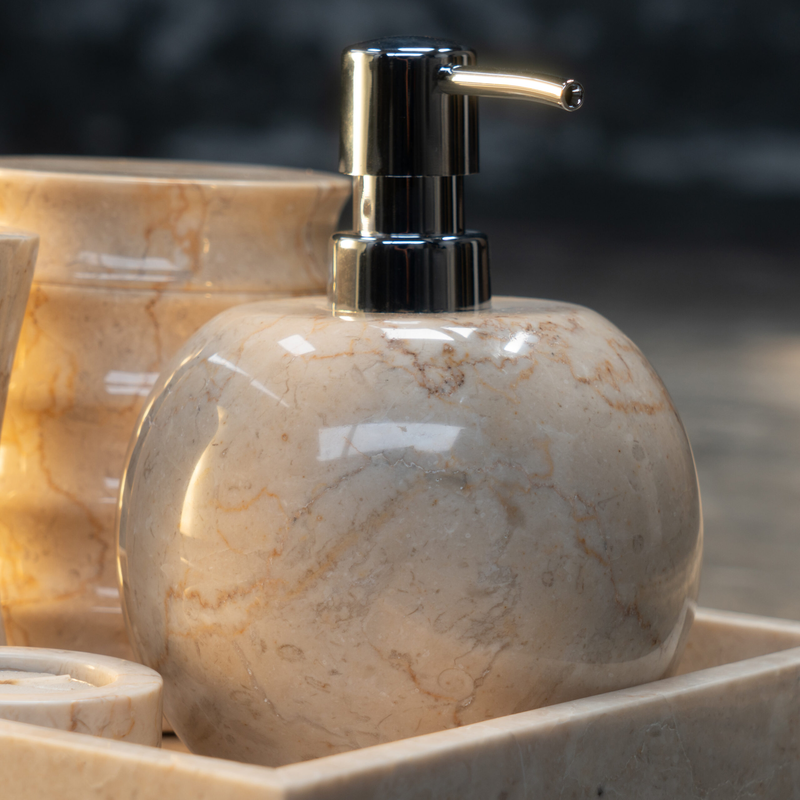 Bathroom Accessories Marble set BA-01 - Image 3