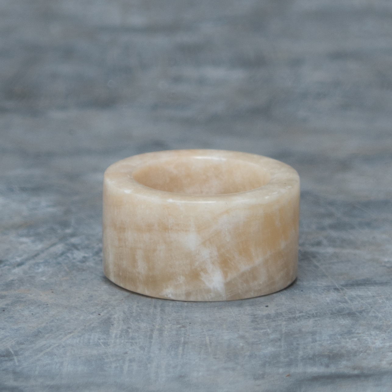 Candle Holder Marble Round CH02/Onyx - Image 2