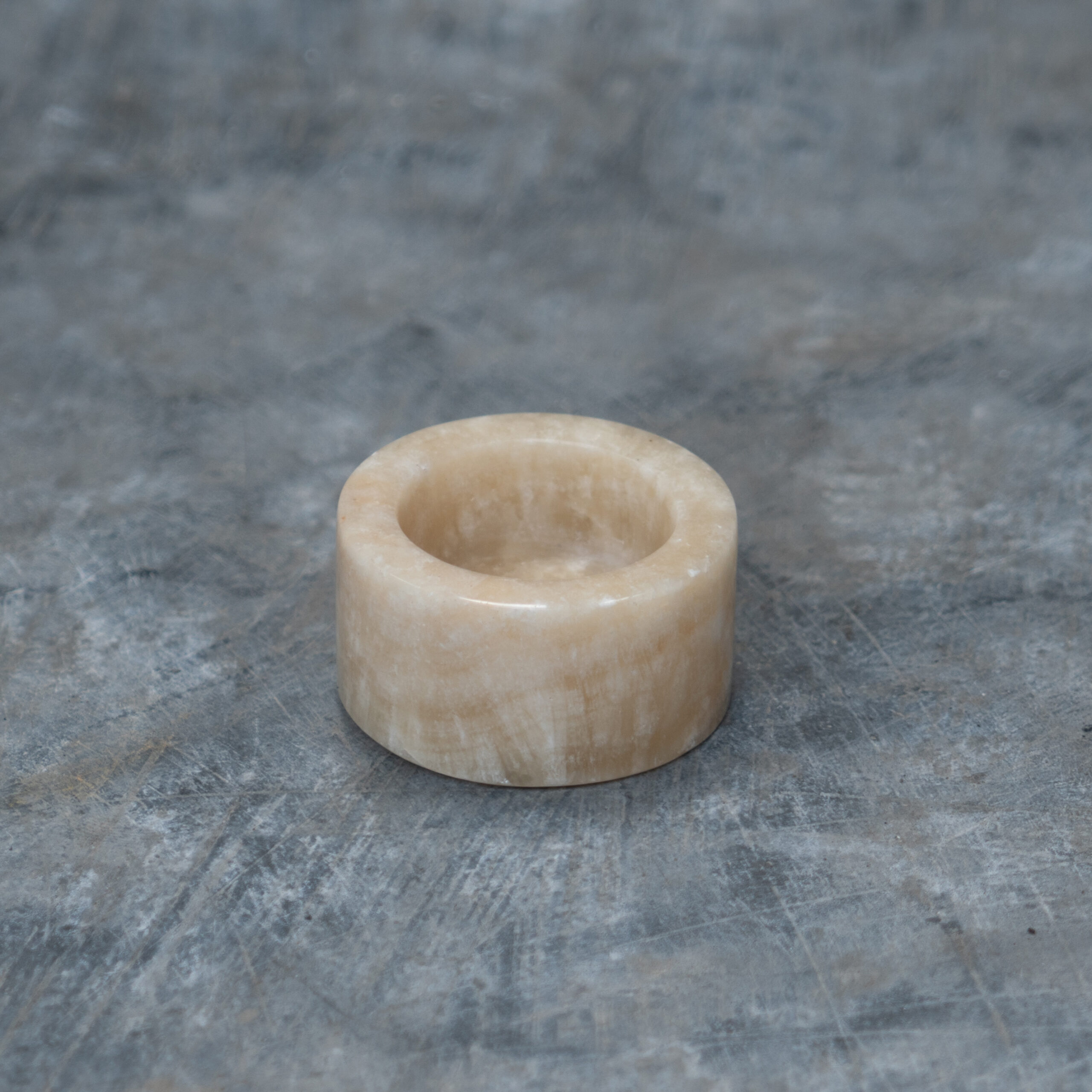 Candle Holder Marble Round CH02/Onyx - Image 3