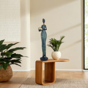 African Woman with Jar B H.42 cm