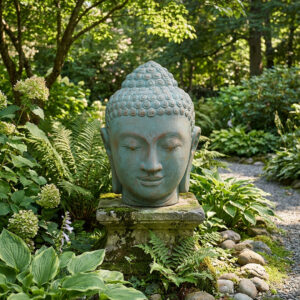 Serene Mind Buddha Head