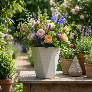 Diamond Cut Vase