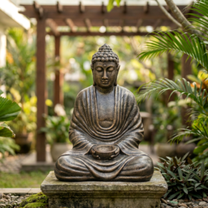 Sitting Buddha Candle H.80 cm
